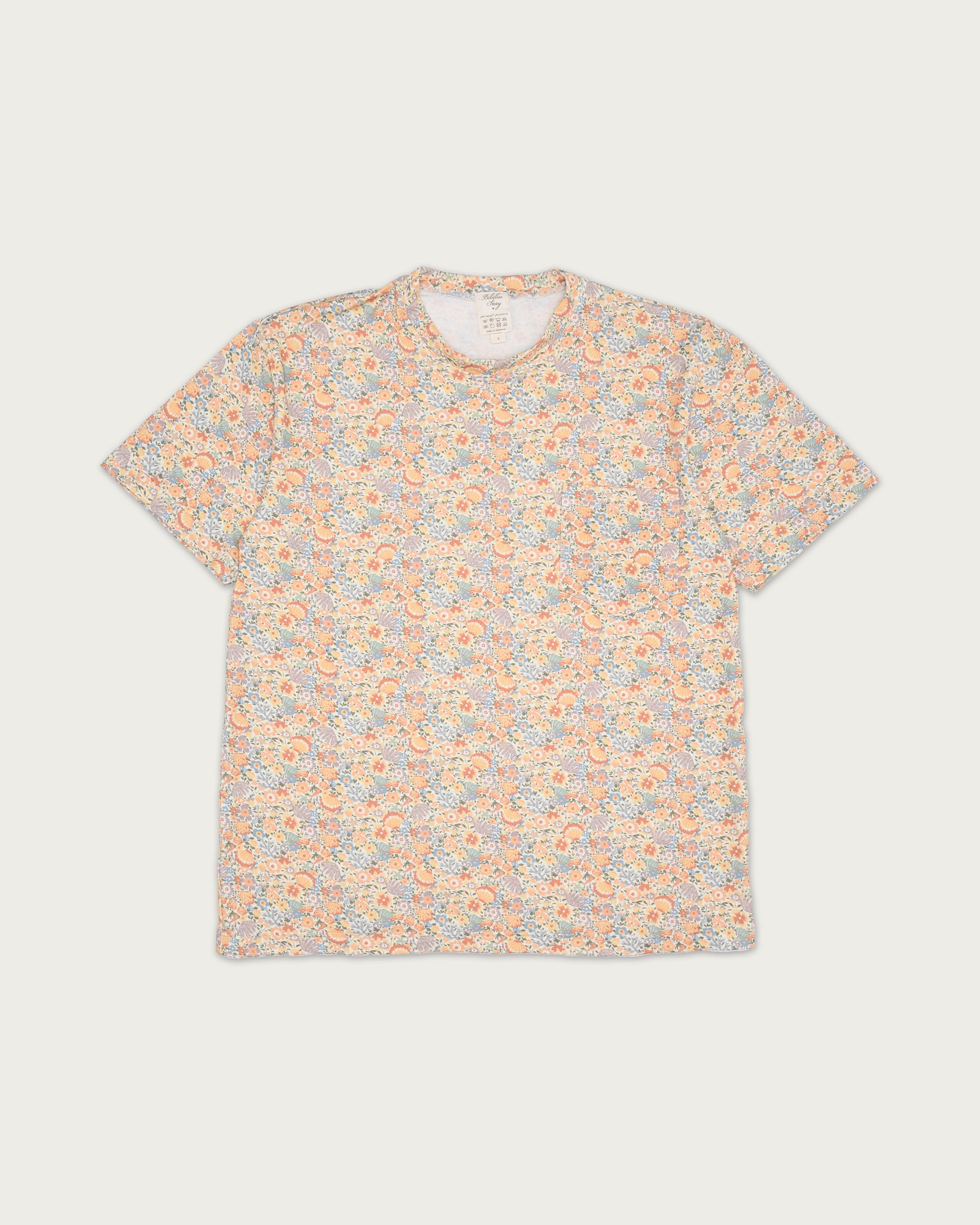 Unisex Adult's Boo Short Sleeve Top in Coralino