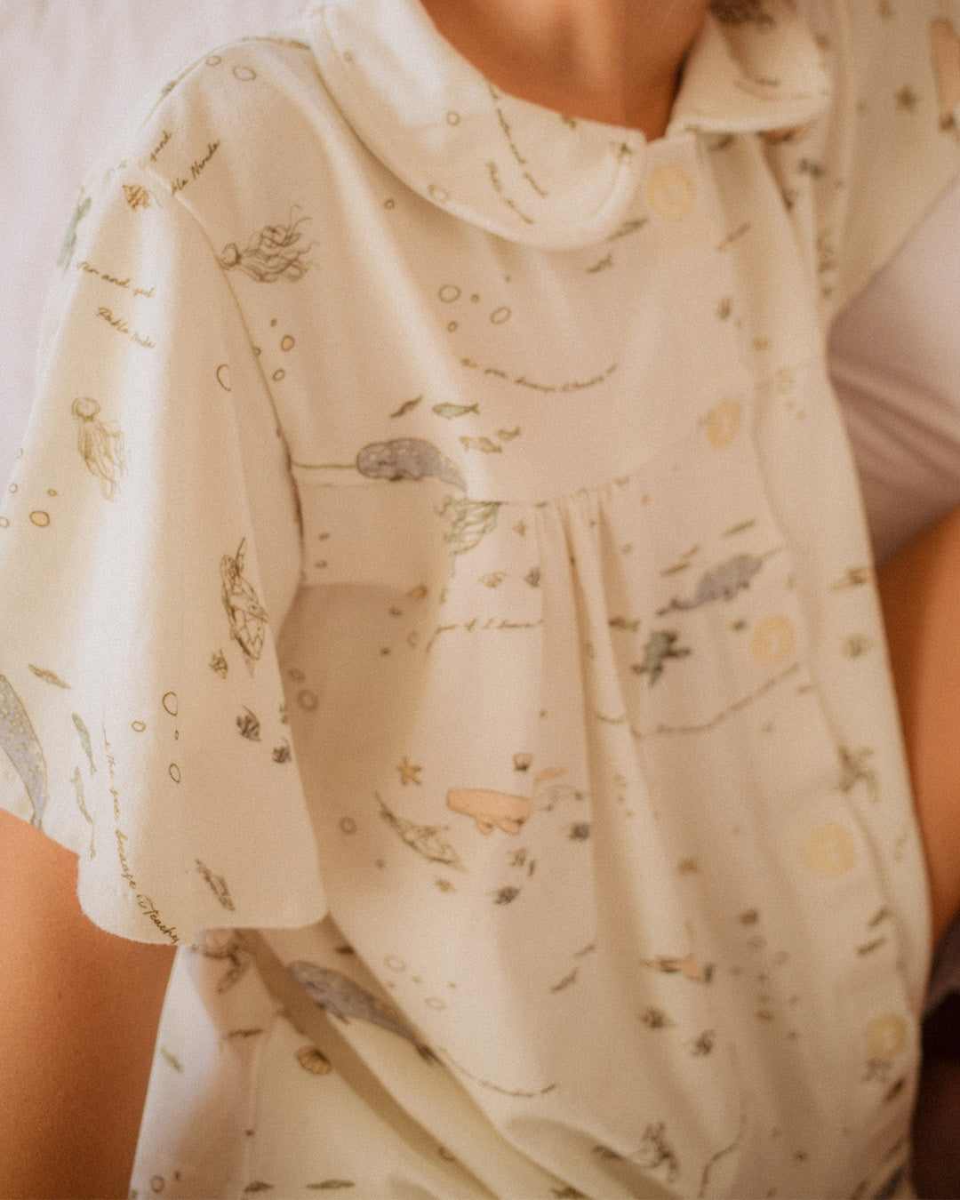 Girl's Lula Top in Underwater