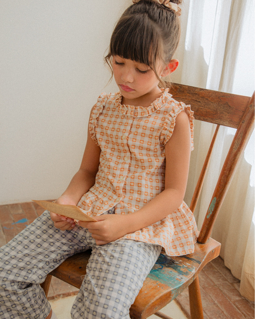 Girl's Mira Top in Isla