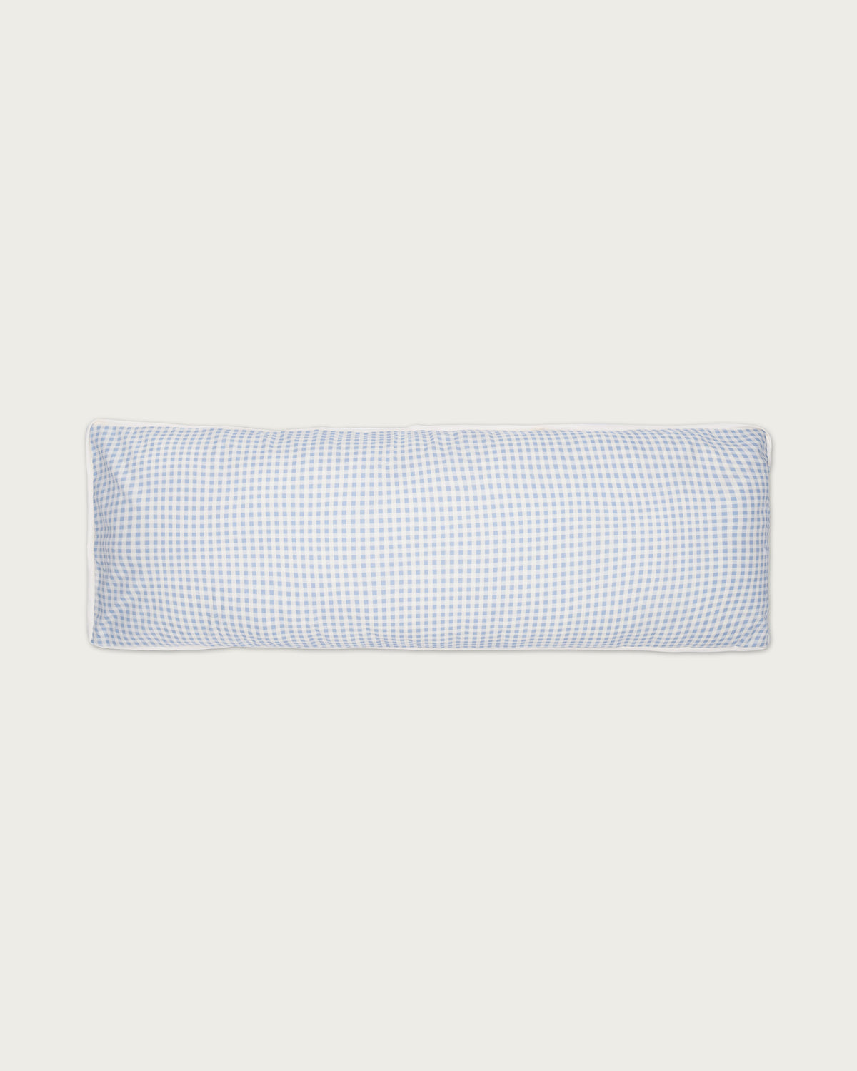 Grand Cuddle Pillow in Cloud Gingham