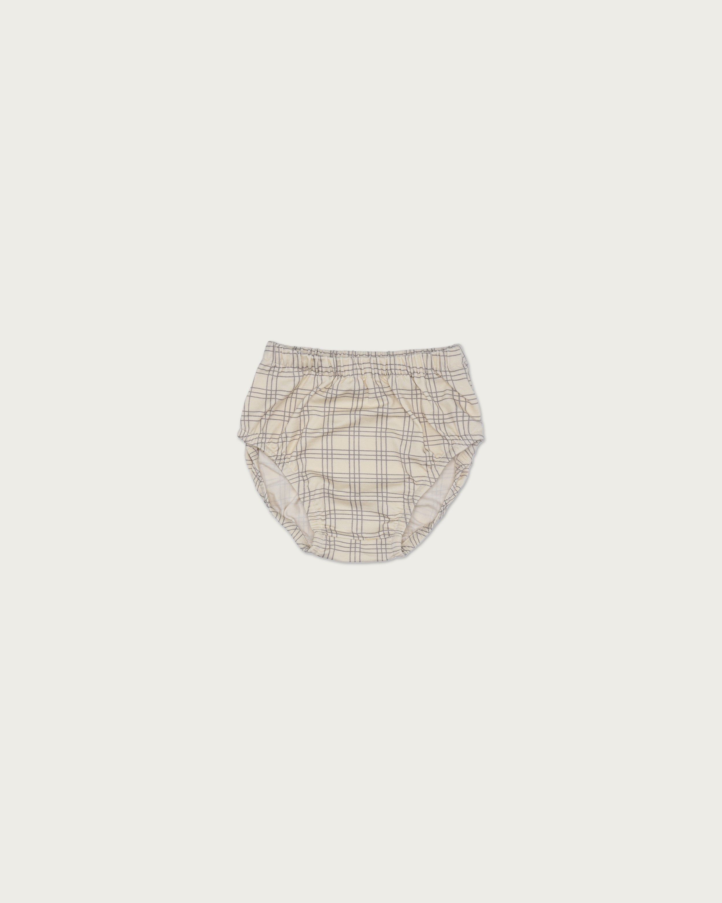 Kid's Bloomers in Gray Plaid