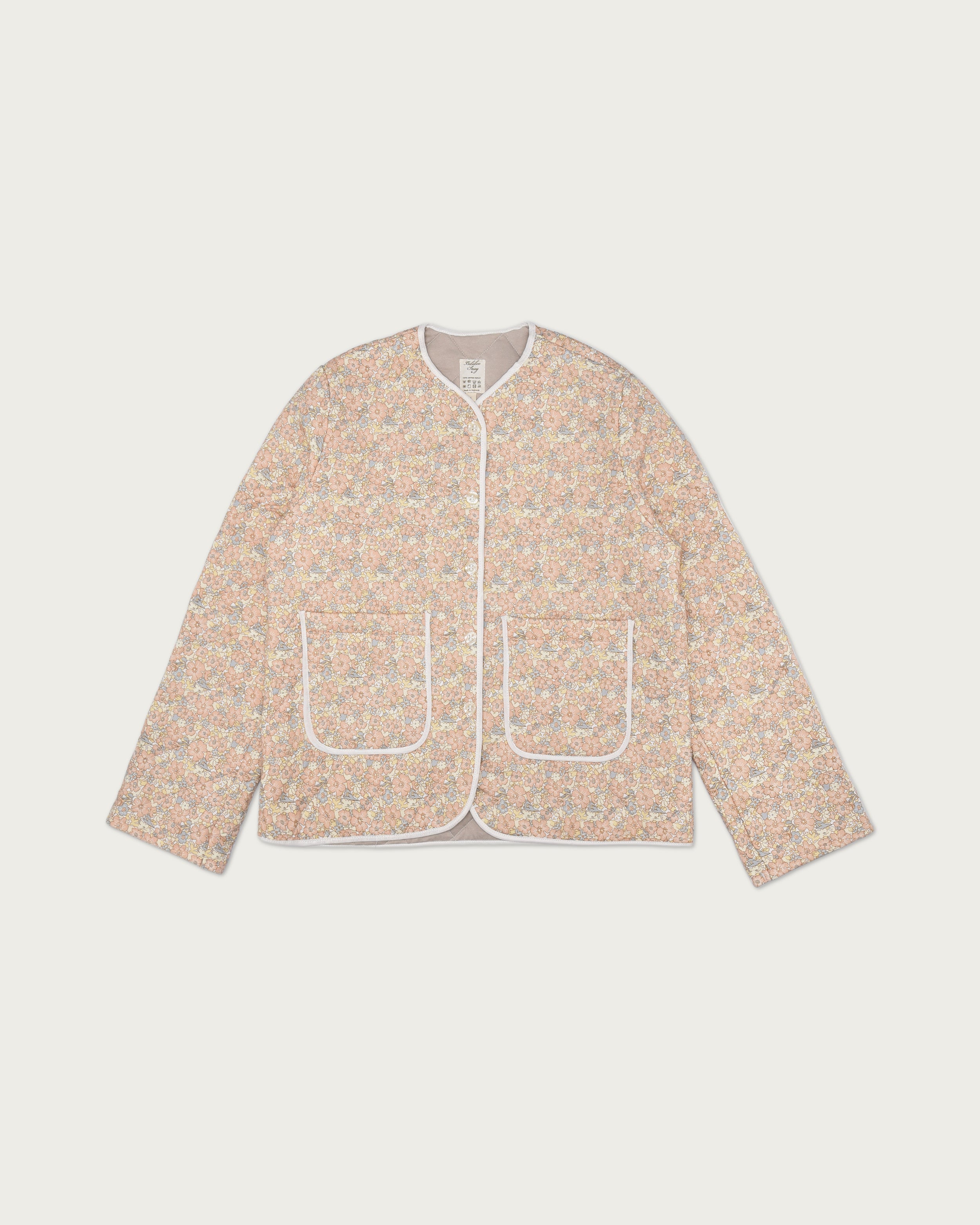 Woman’s Quilted Jacket in Rosy