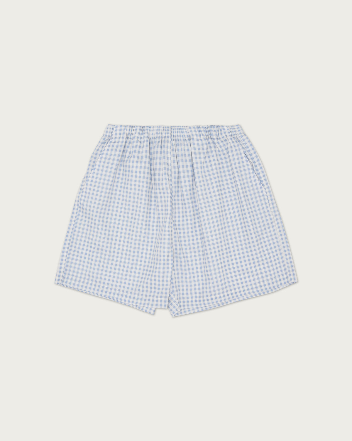 Woman's Summer Pants in Cloud Gingham