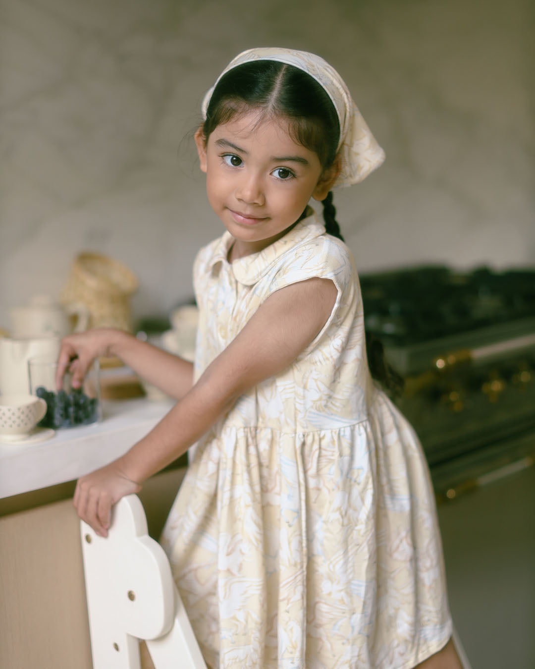 Girl's Penelope Dress in Dream Maker