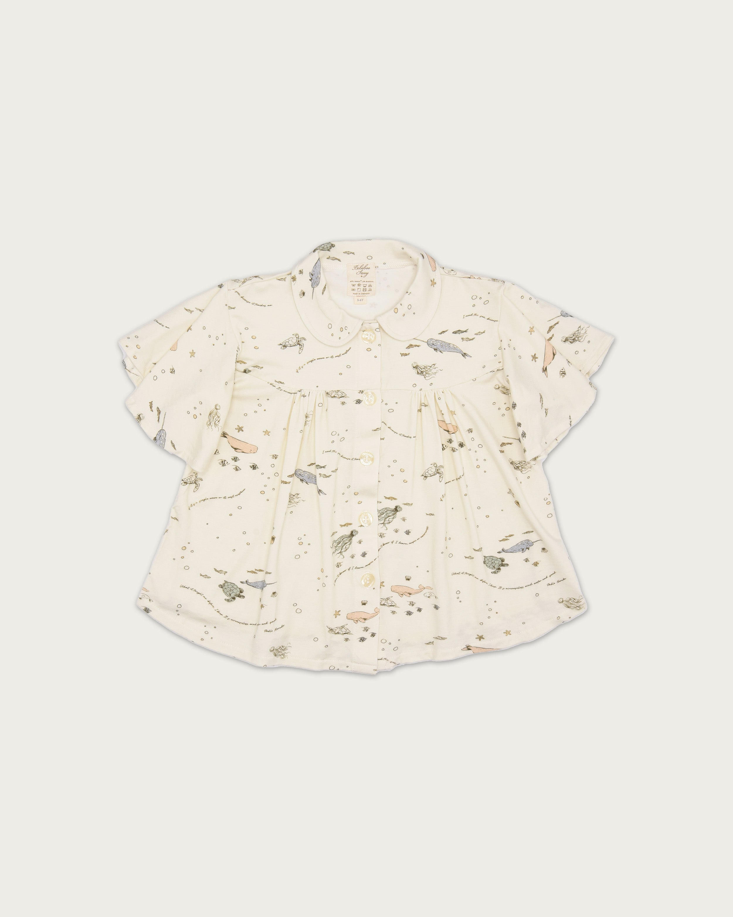 Girl's Lula Top in Underwater