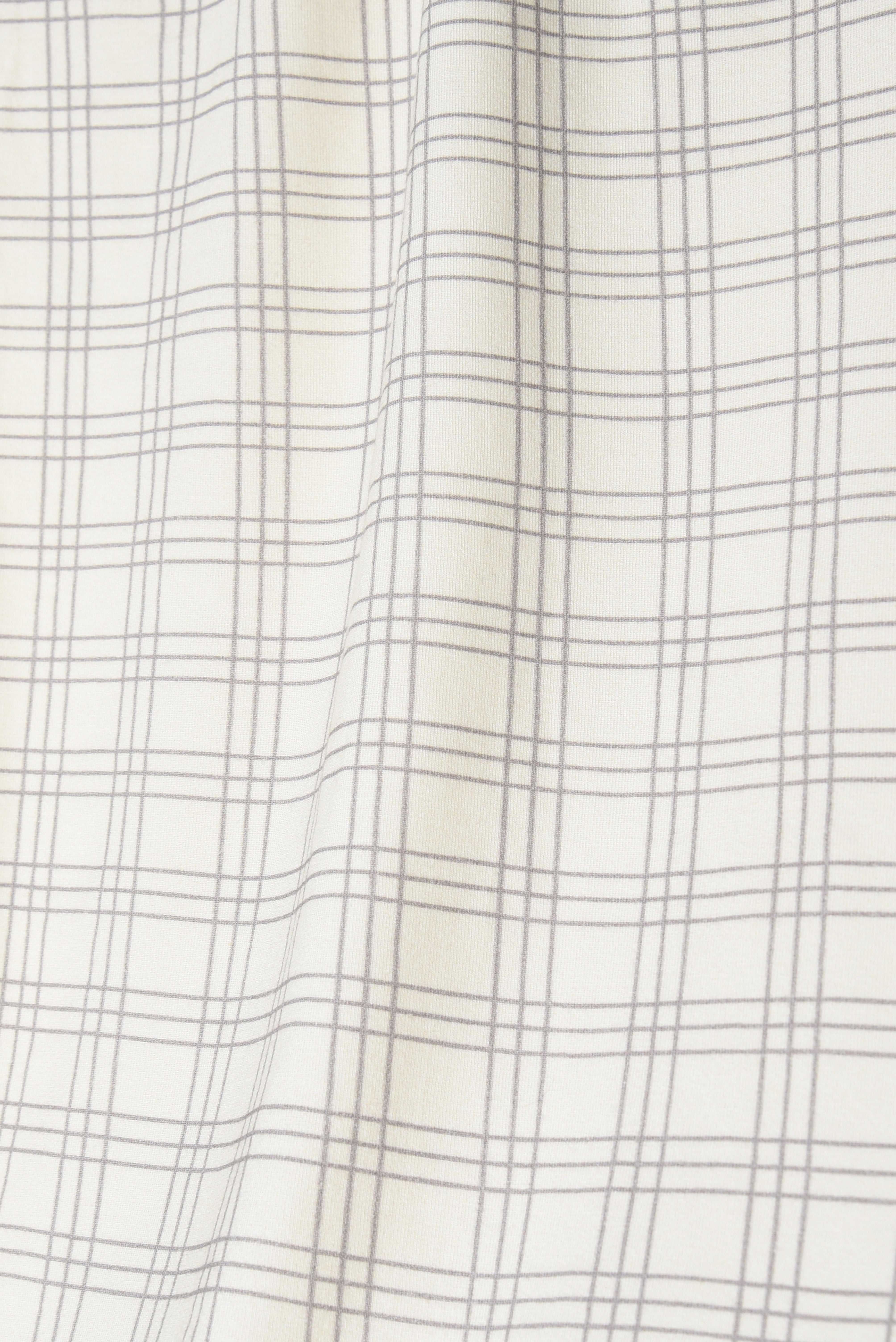 Kid's Leon Top in Gray Plaid