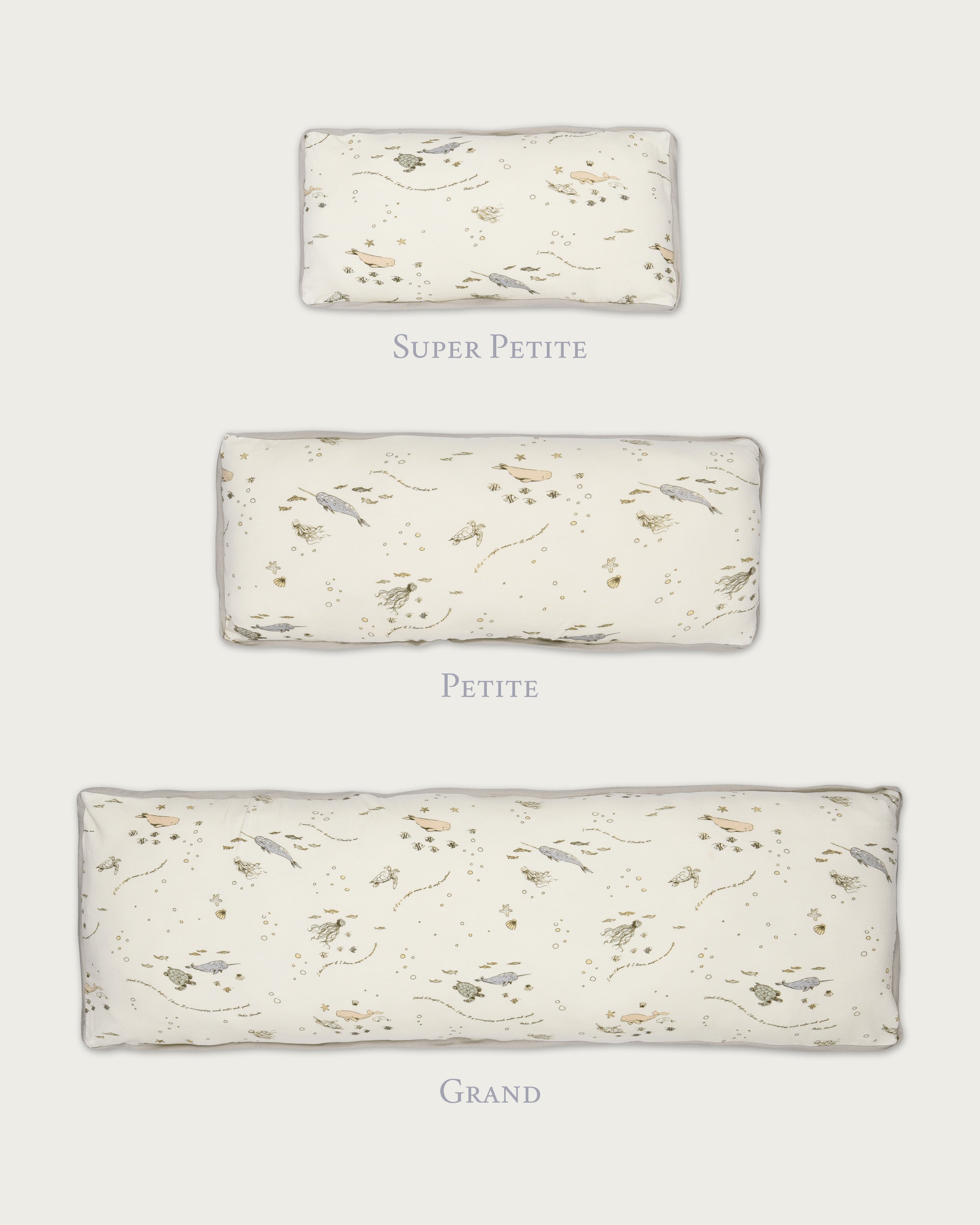 Super Petite Cuddle Pillow in Underwater