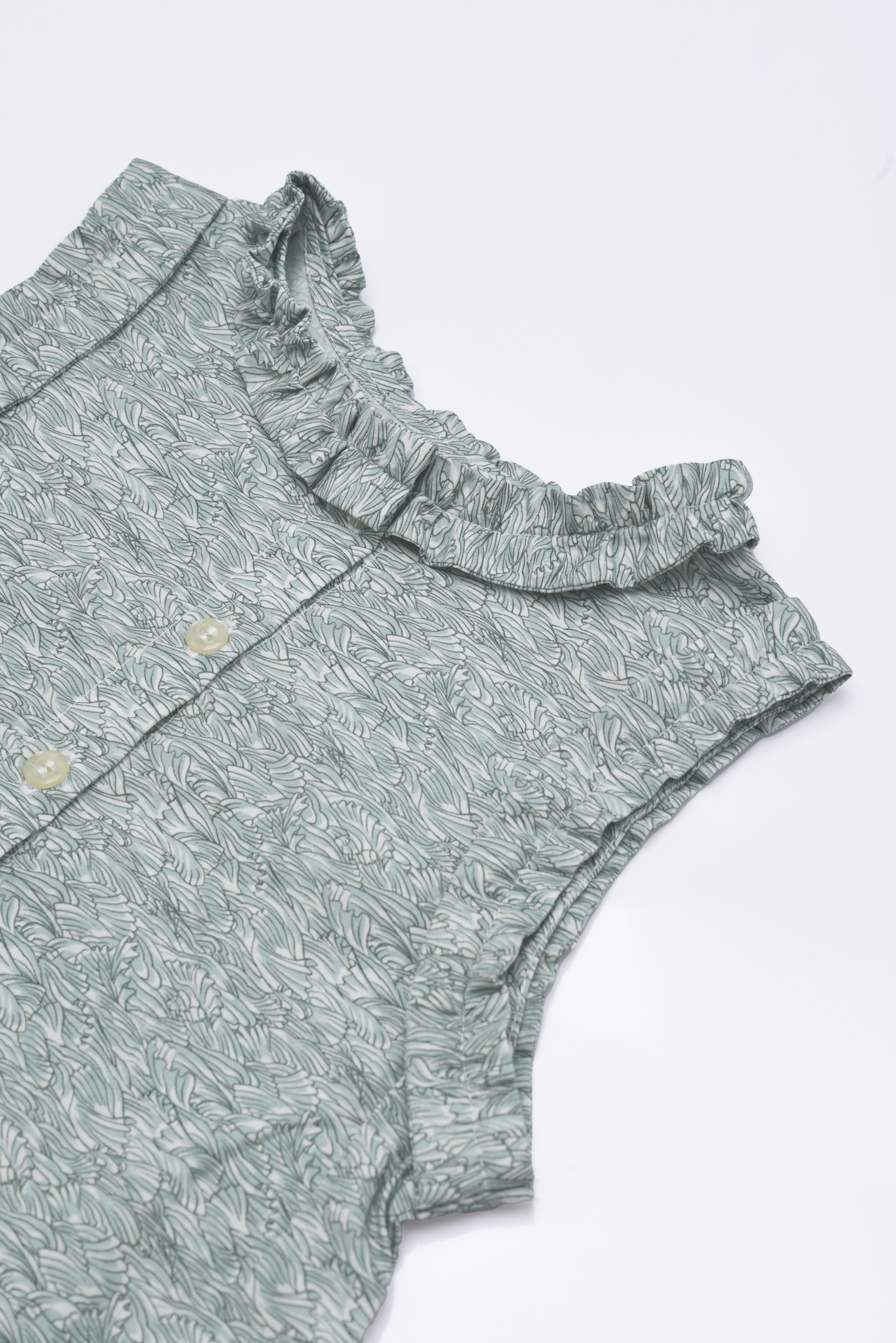 Girl's Mira Top in Tidal