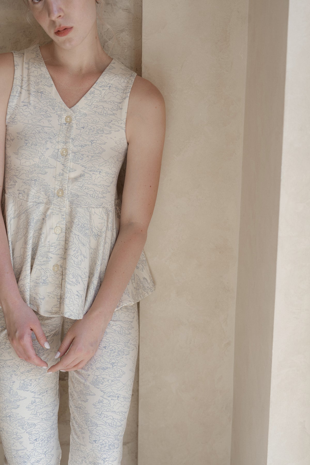Woman's Olivia Top in Everflow
