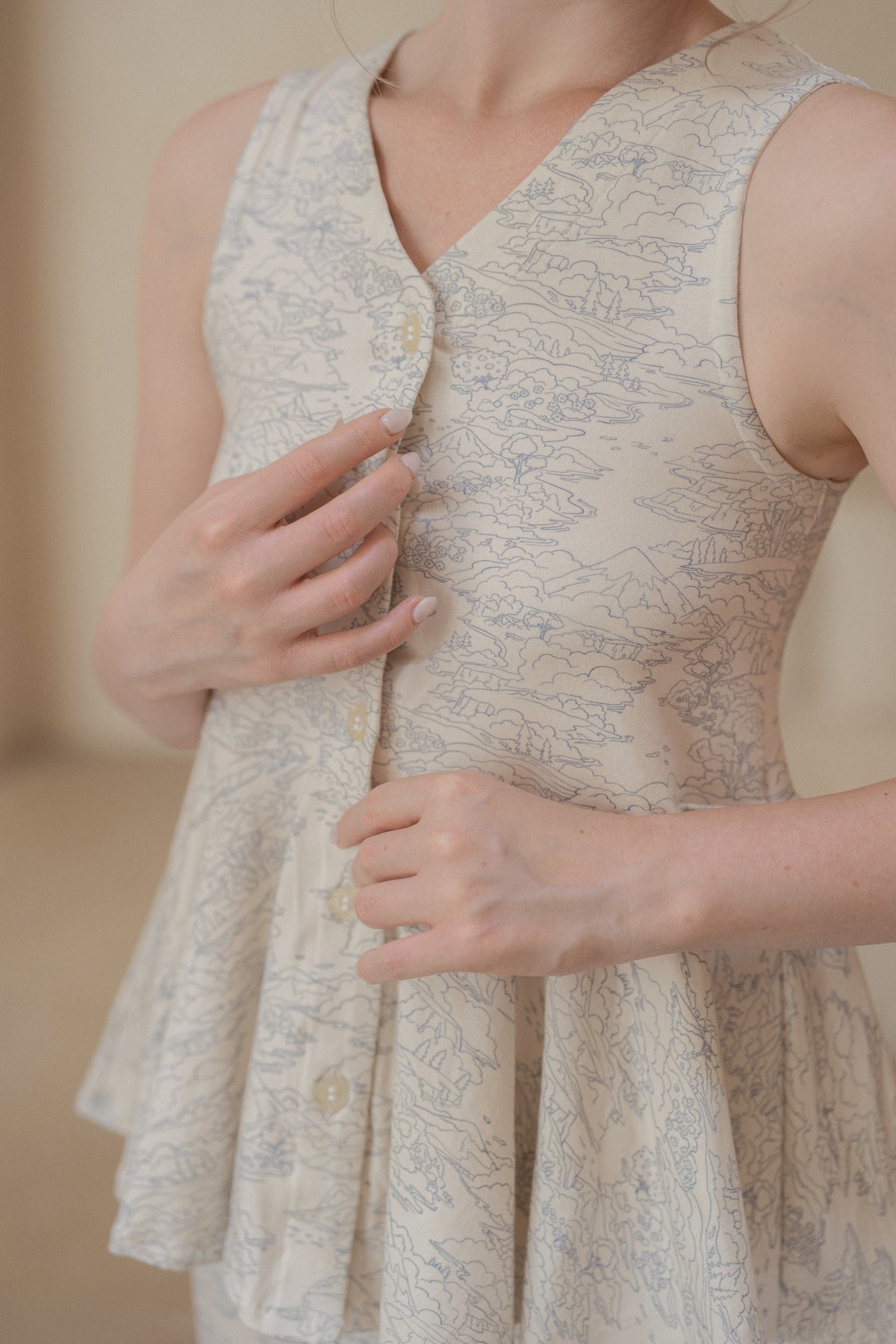 Woman's Olivia Top in Everflow
