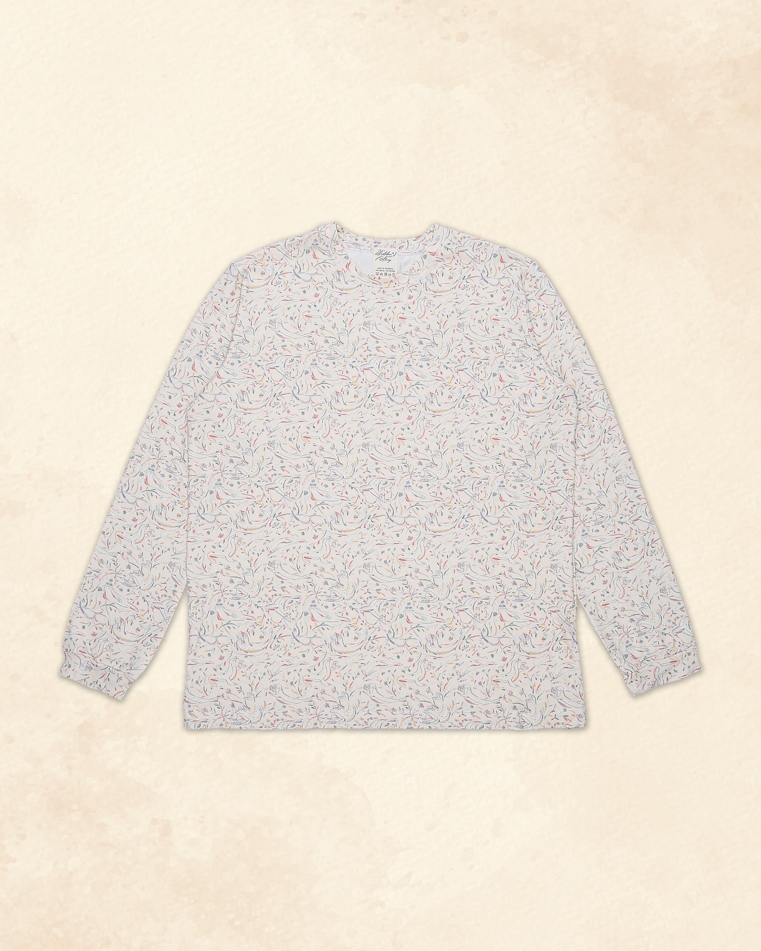 Unisex Adult's Boo Long Sleeve Top in Signore Seals