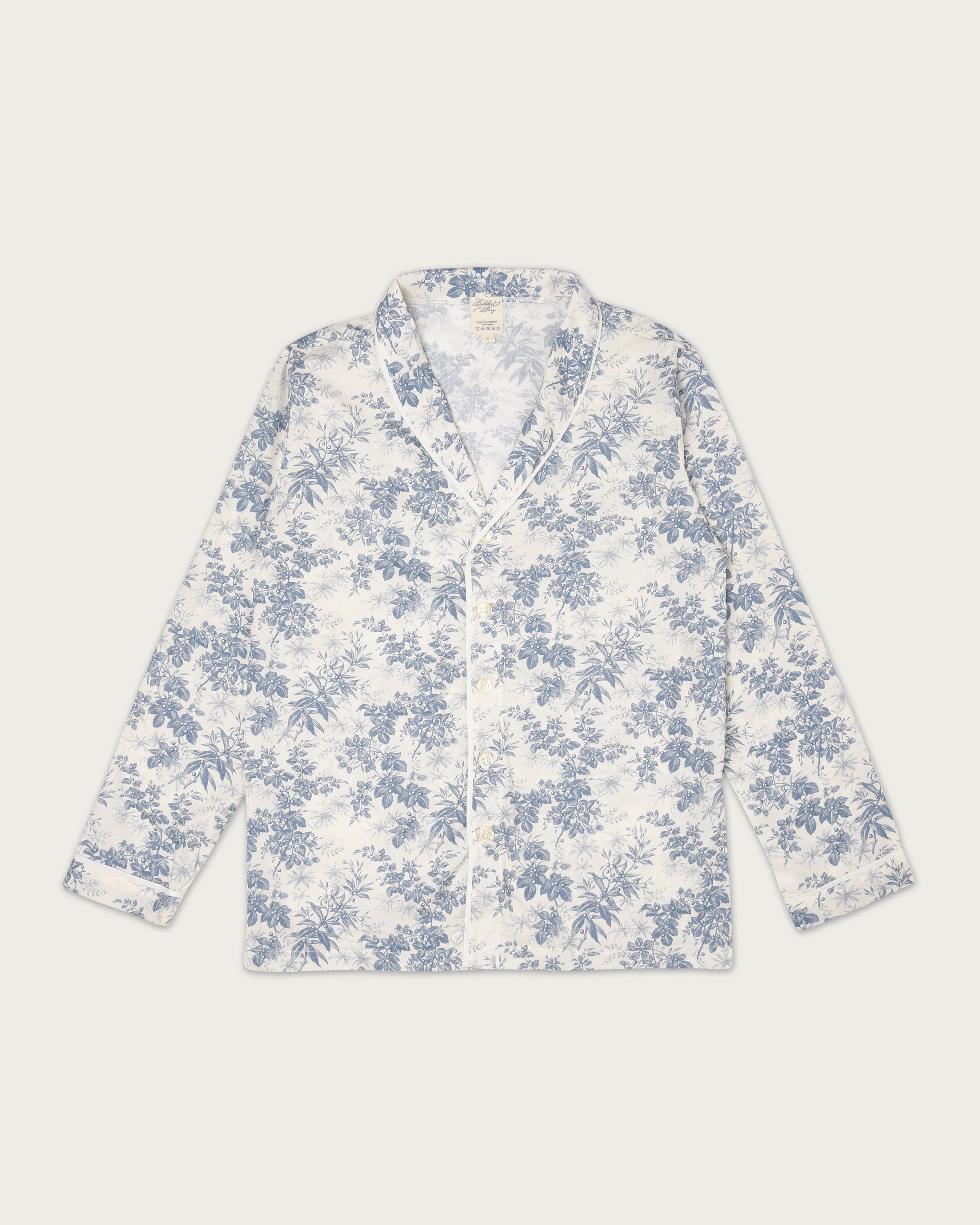 Unisex Adult's Classic Long Sleeve Top in Huckleberry Navy