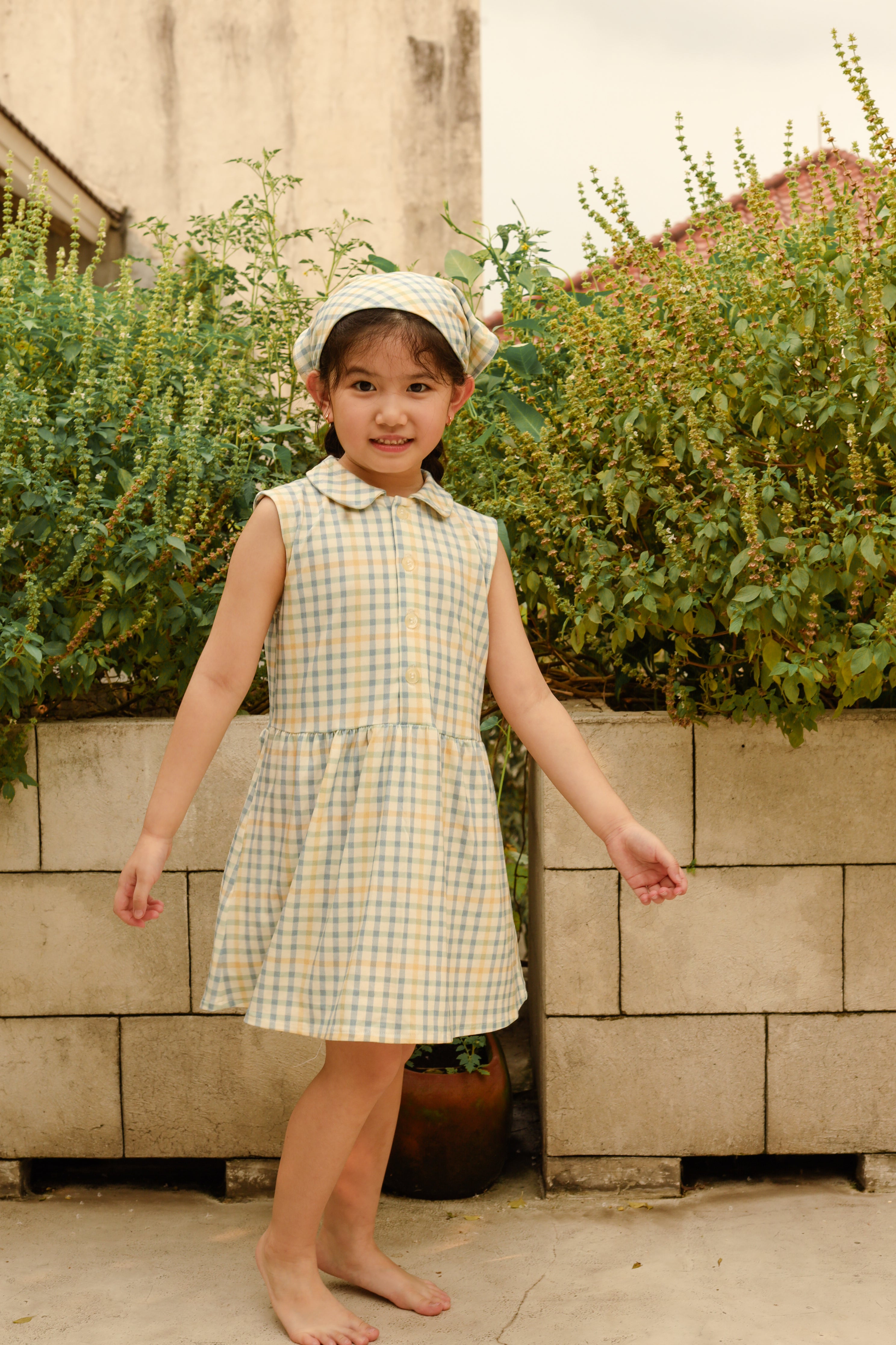 Girl's Penelope Dress in Gelato