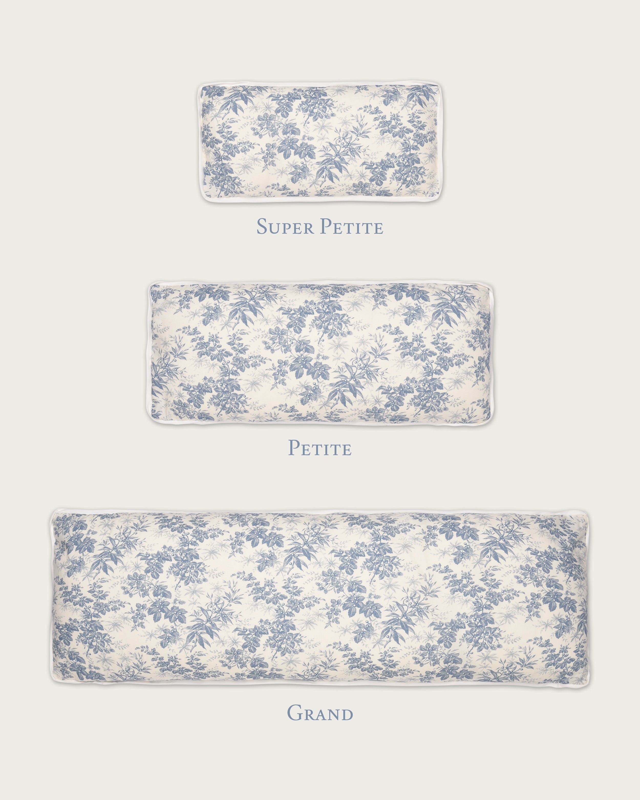 Petite Cuddle Pillow in Huckleberry Navy