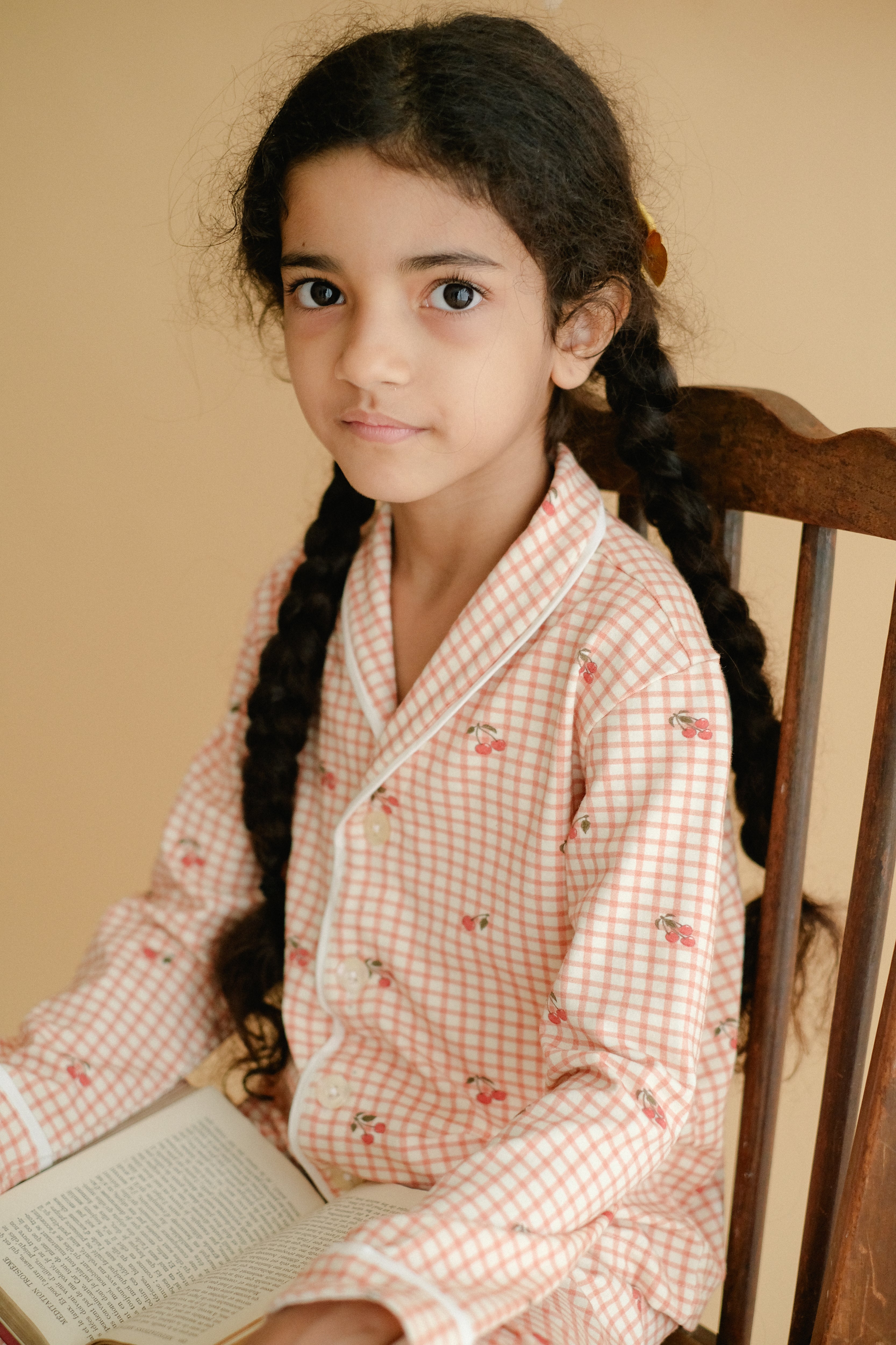 Kid's Classic Long Sleeve Top in Ma Chérie