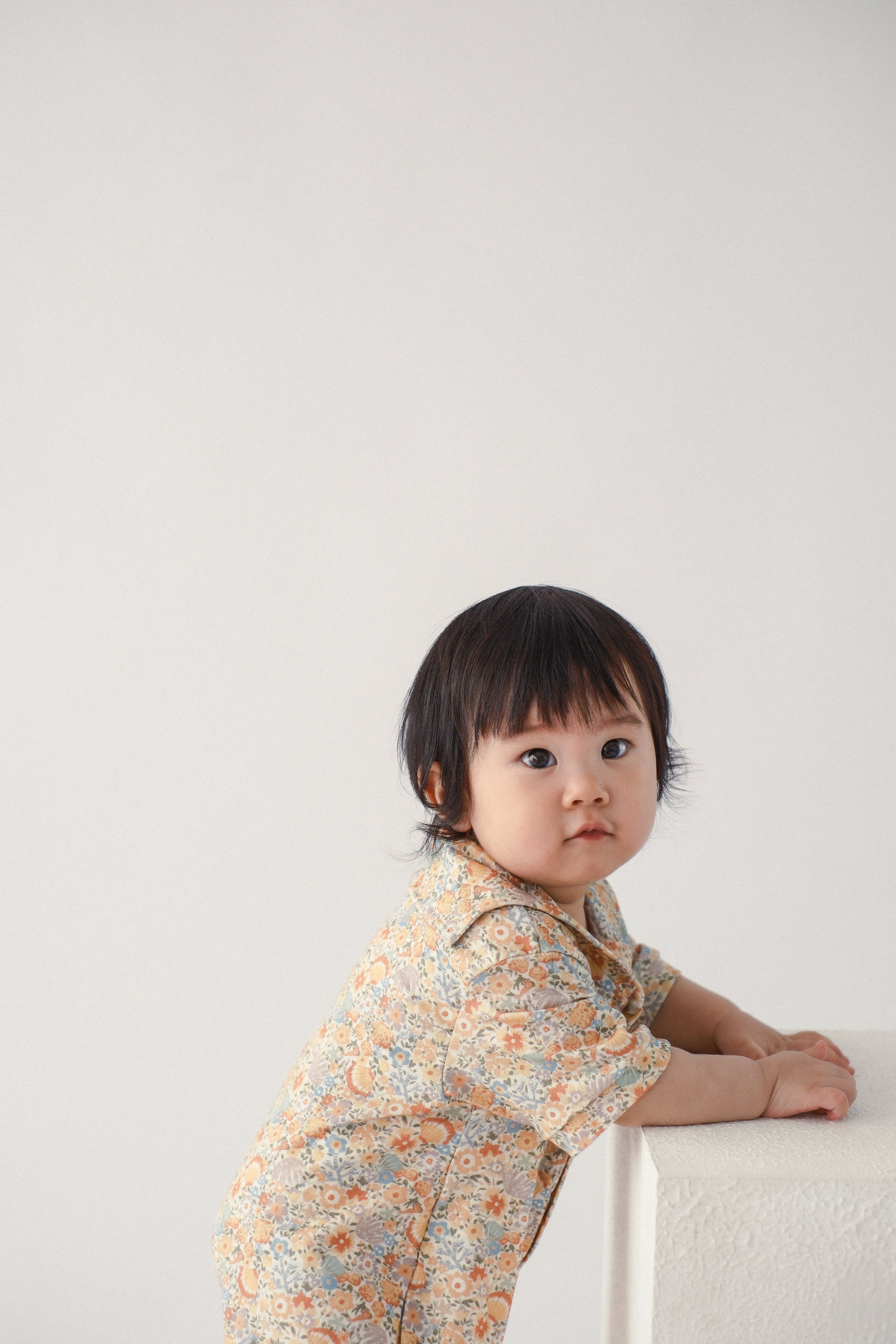 Baby's Francis Onesie in Coralino