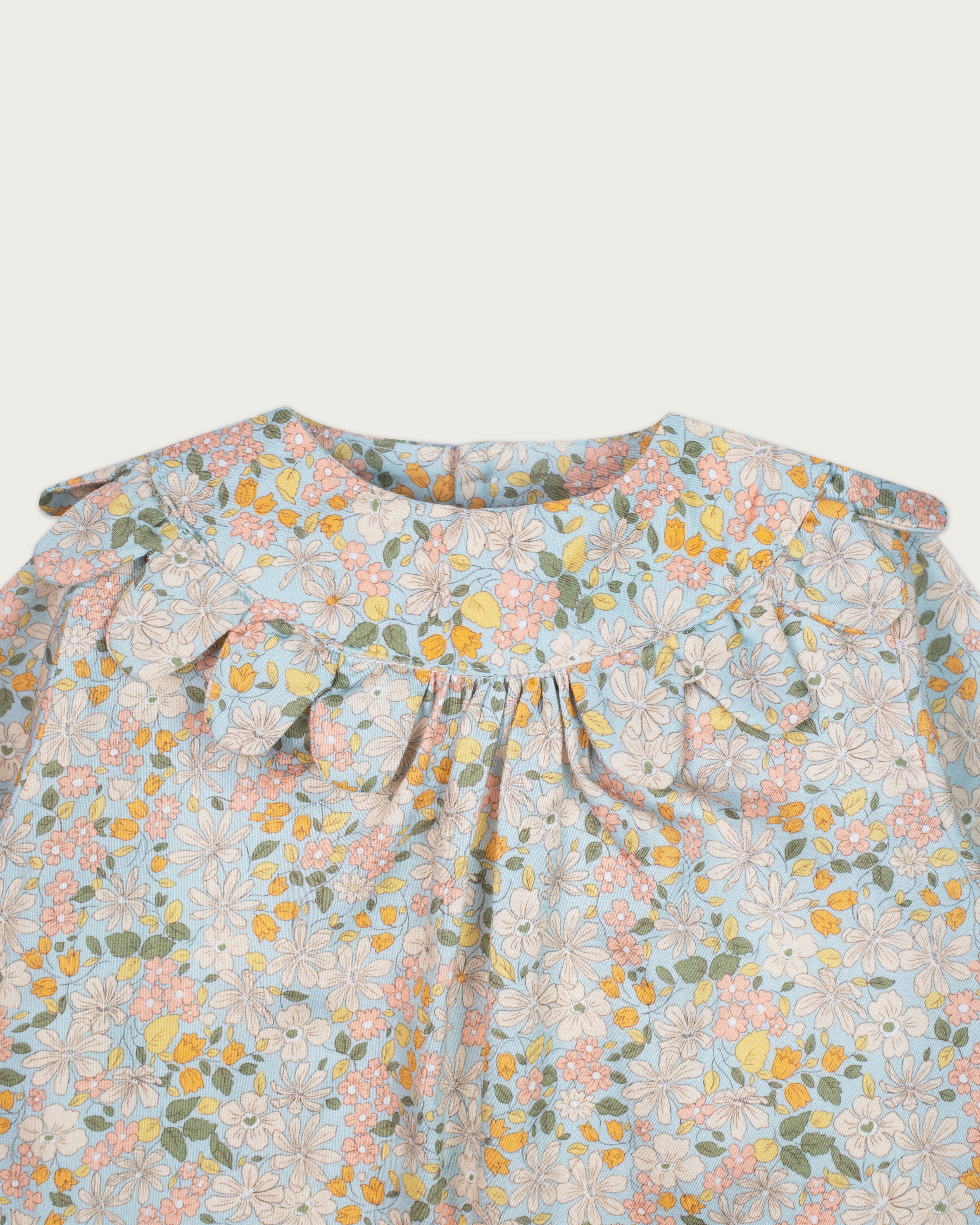 Girl's Daffodil Set in Blue