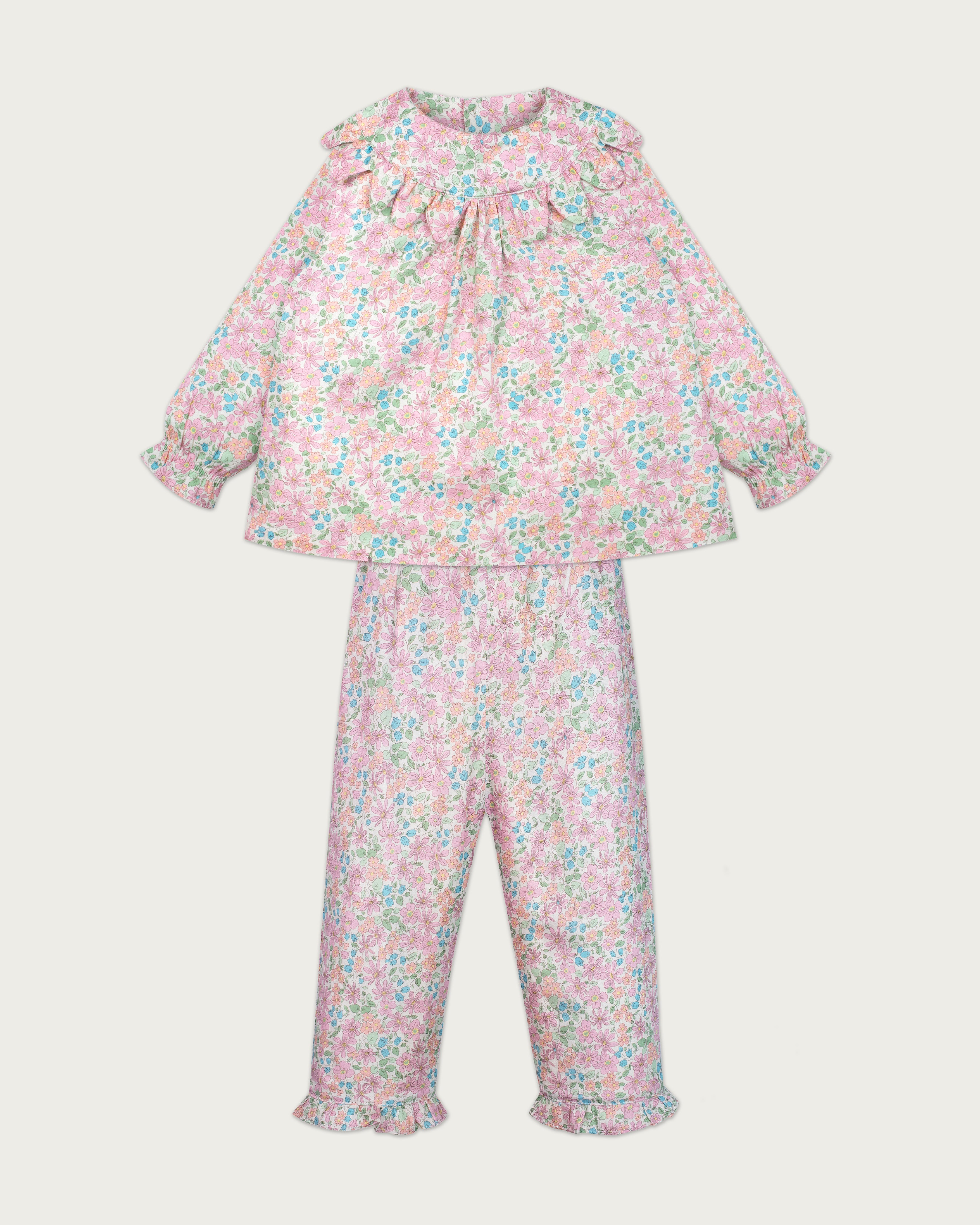 Girl's Daffodil Set in Pink