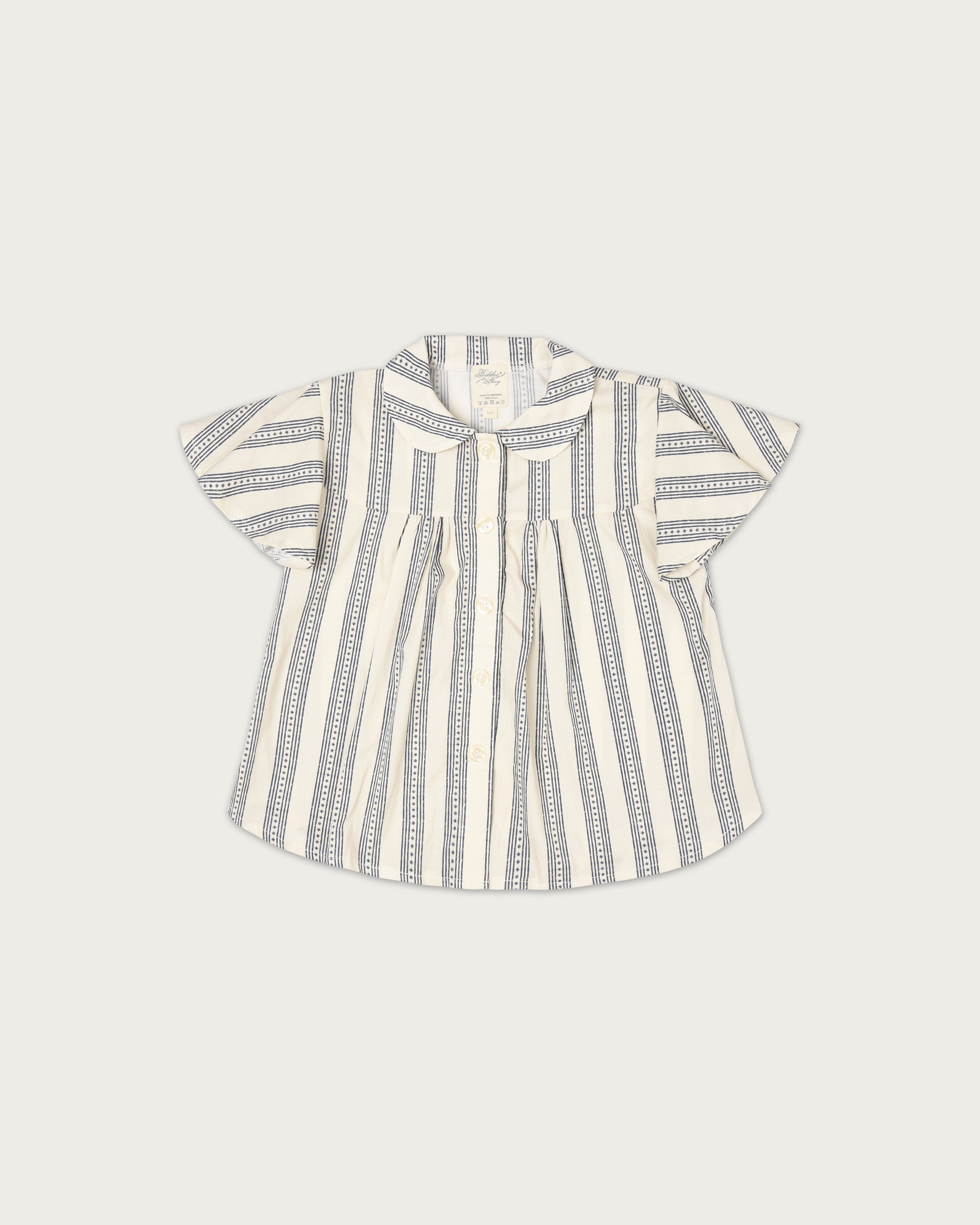 Girl's Lula Top in Rainbow's End