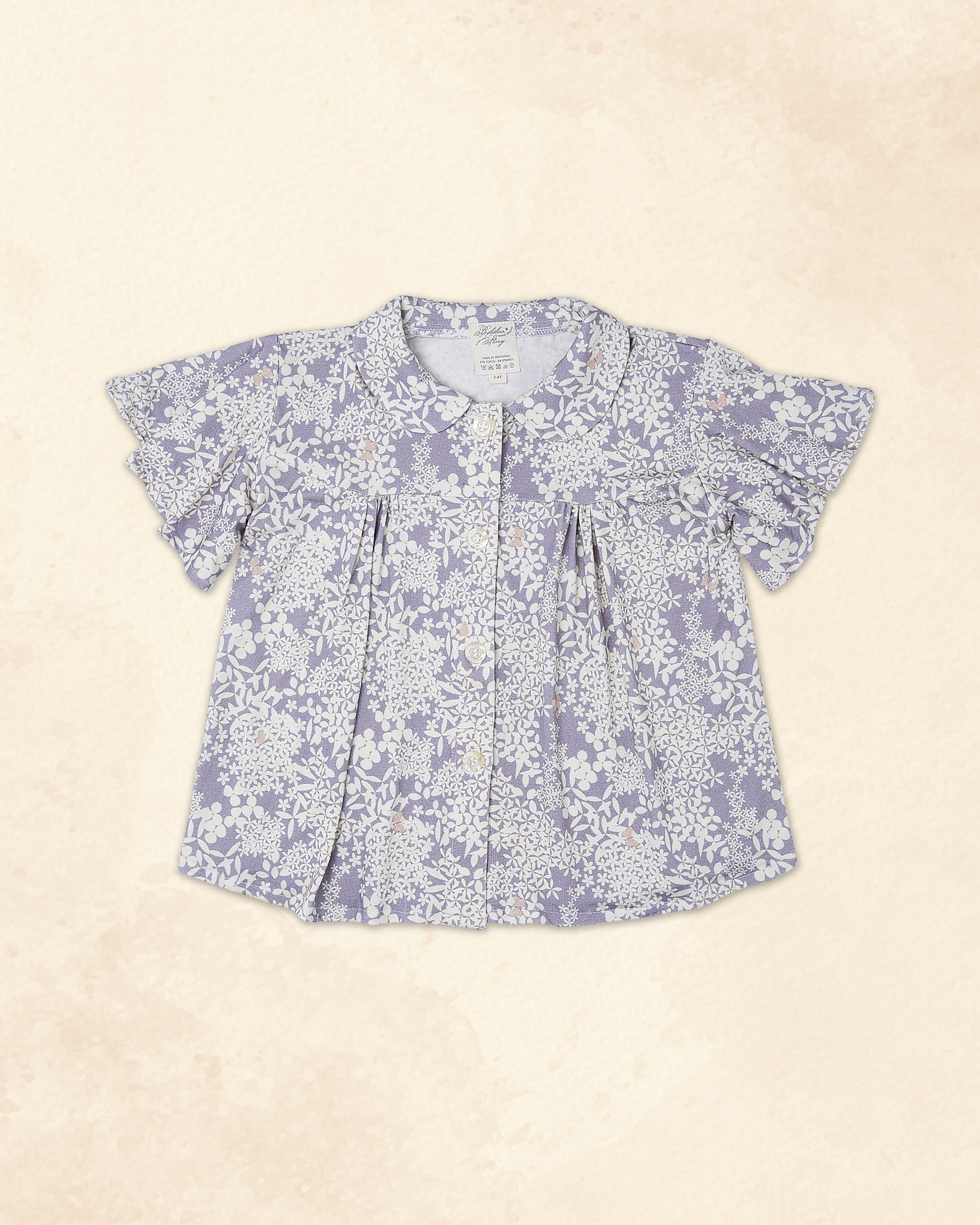 Girl's Lula Top in Primavera