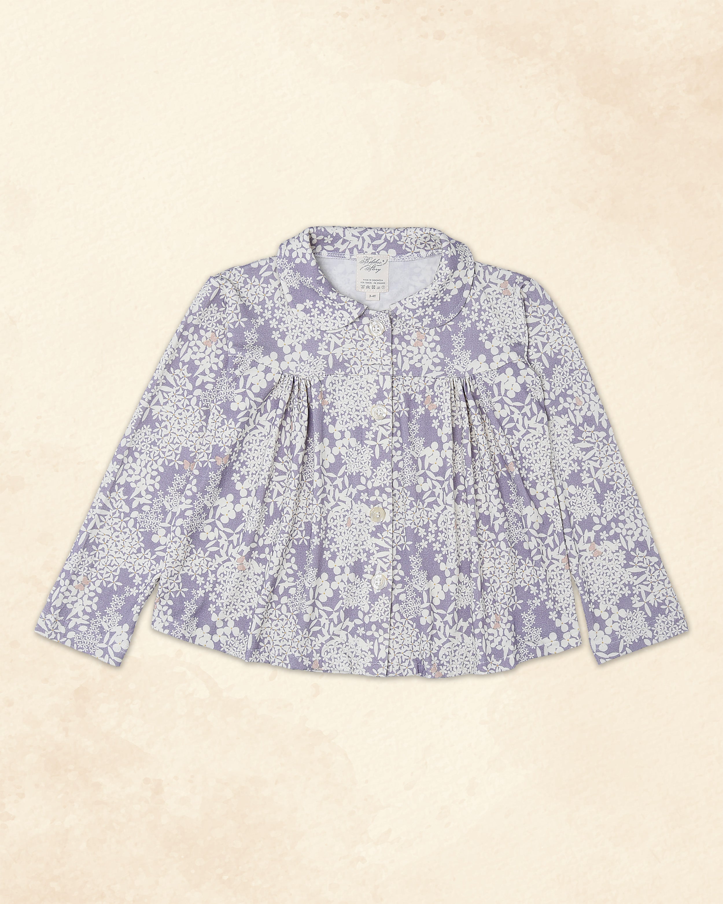 Girl's Matilda Top in Primavera