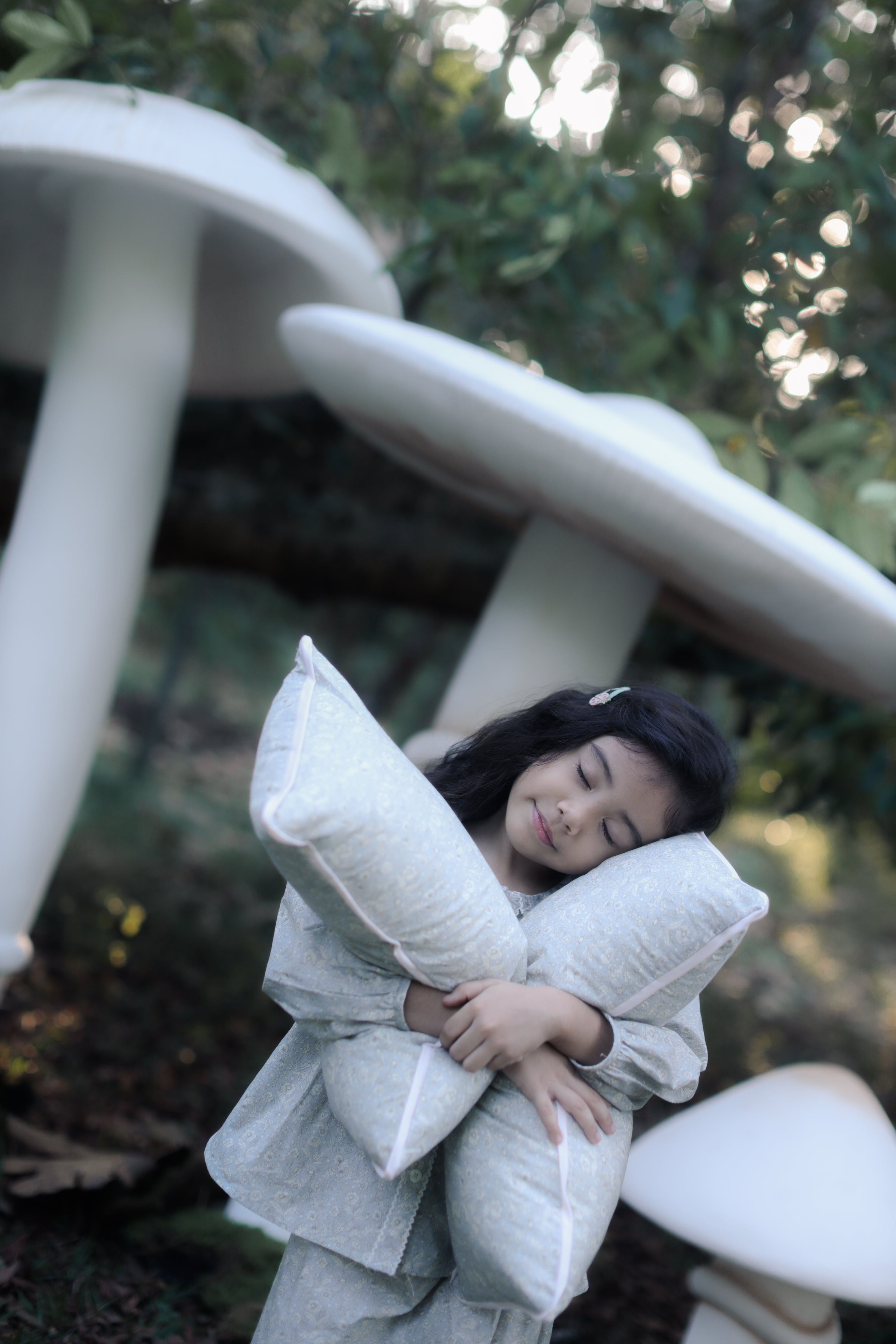 (CASE ONLY) Petite Cuddle Pillow in Bluebell