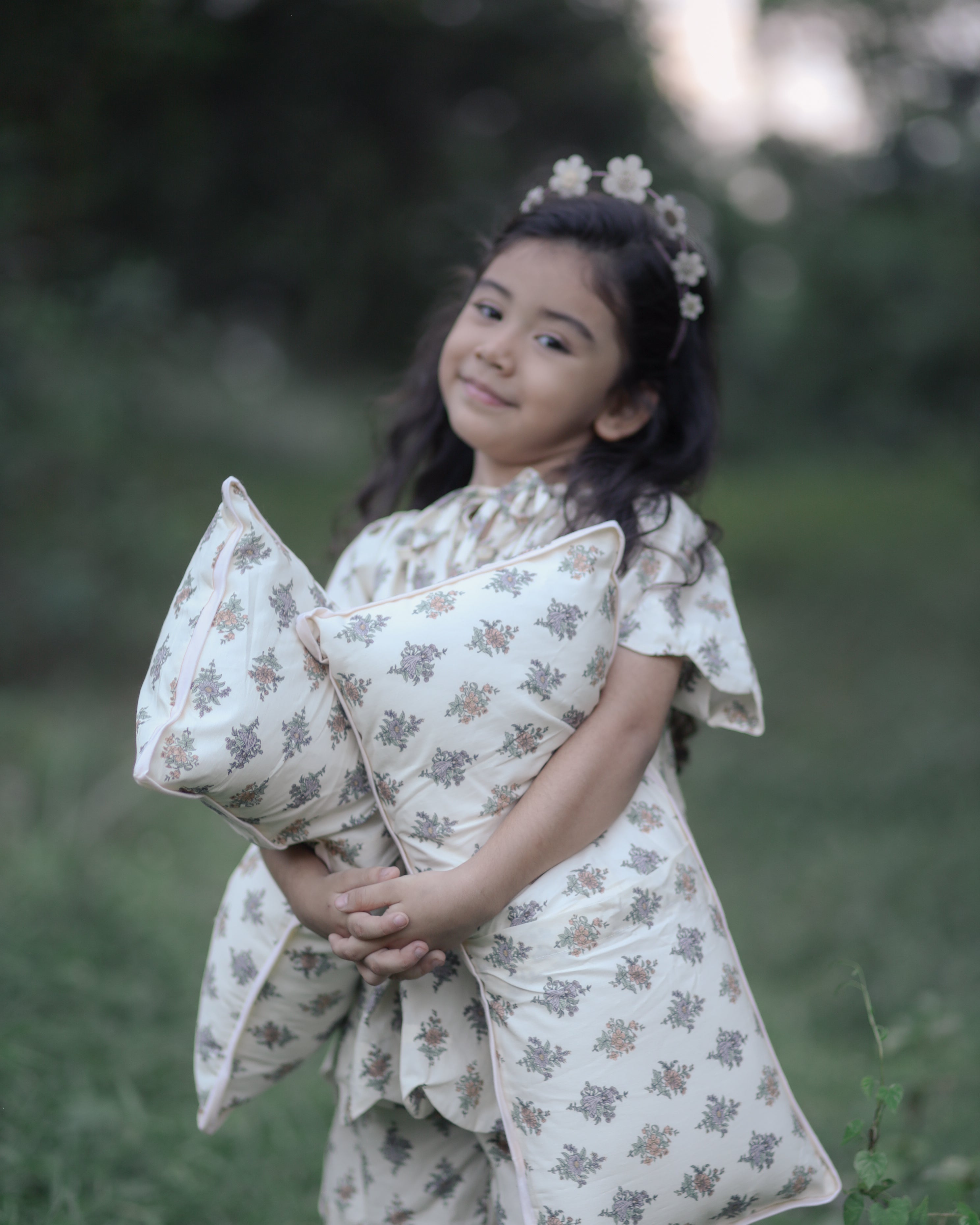(CASE ONLY) Petite Cuddle Pillow in Sweet Pea