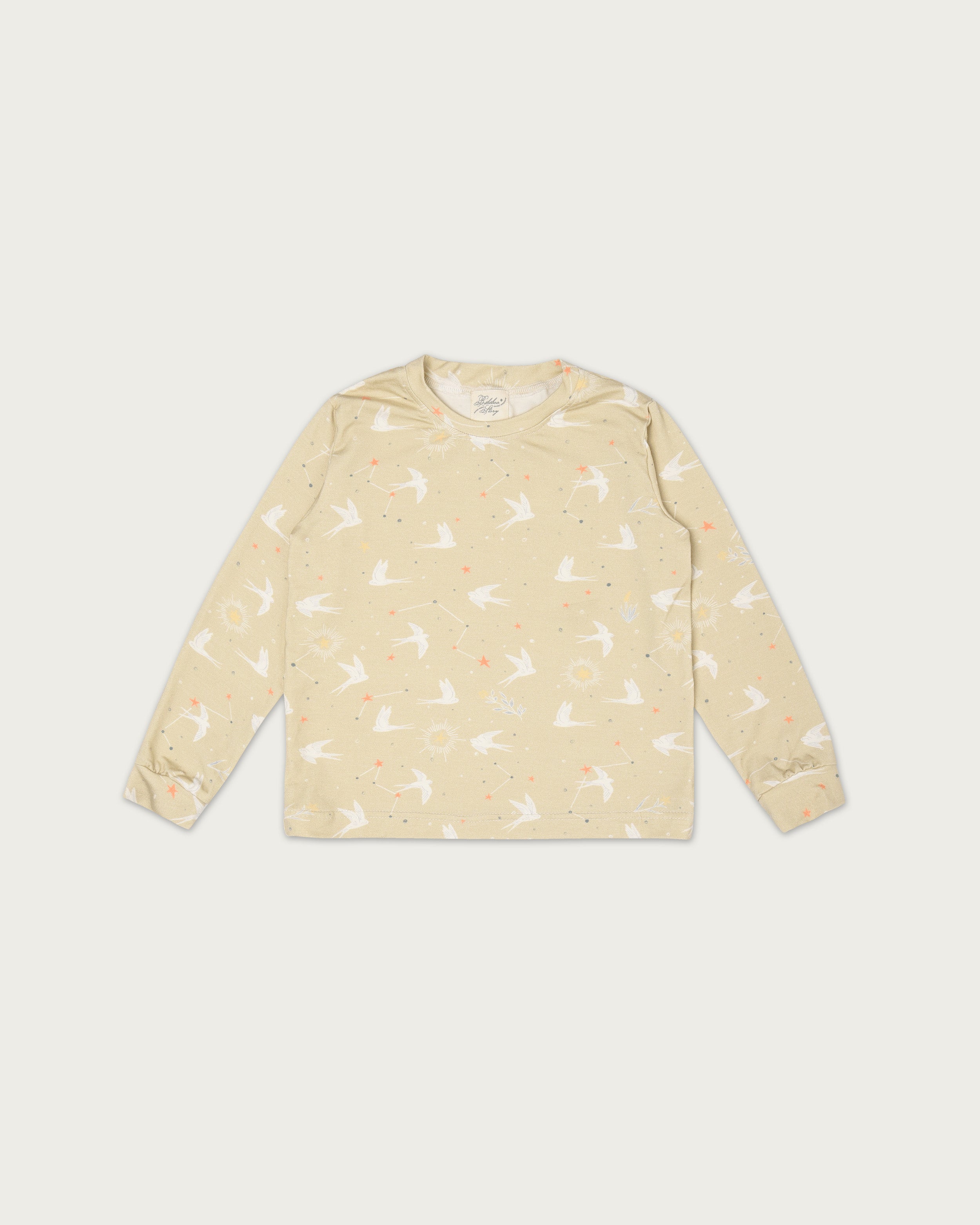 Kid's Boo Long Sleeve Top in Two Drifters