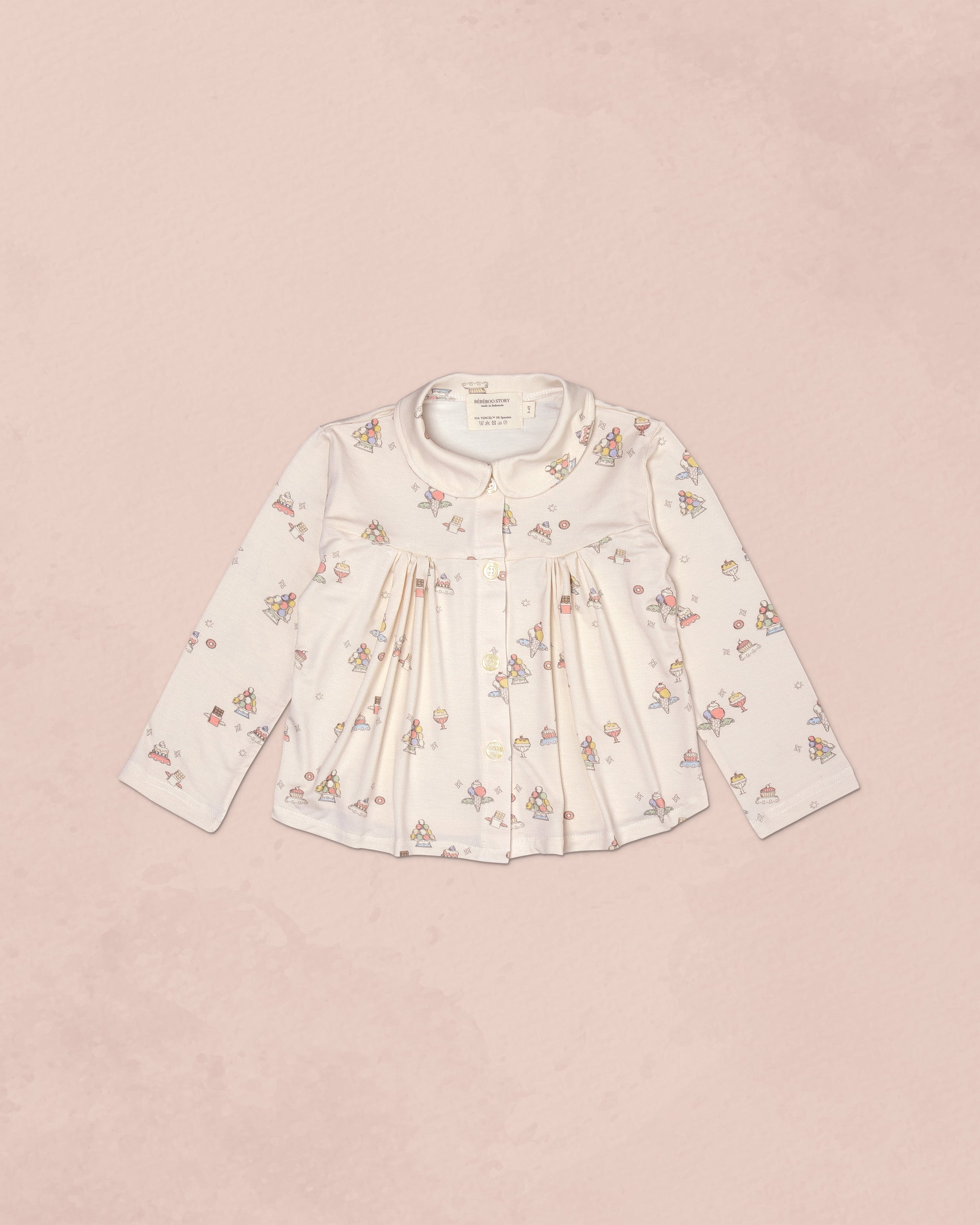 Girl's Matilda Top in Sweet Heavens