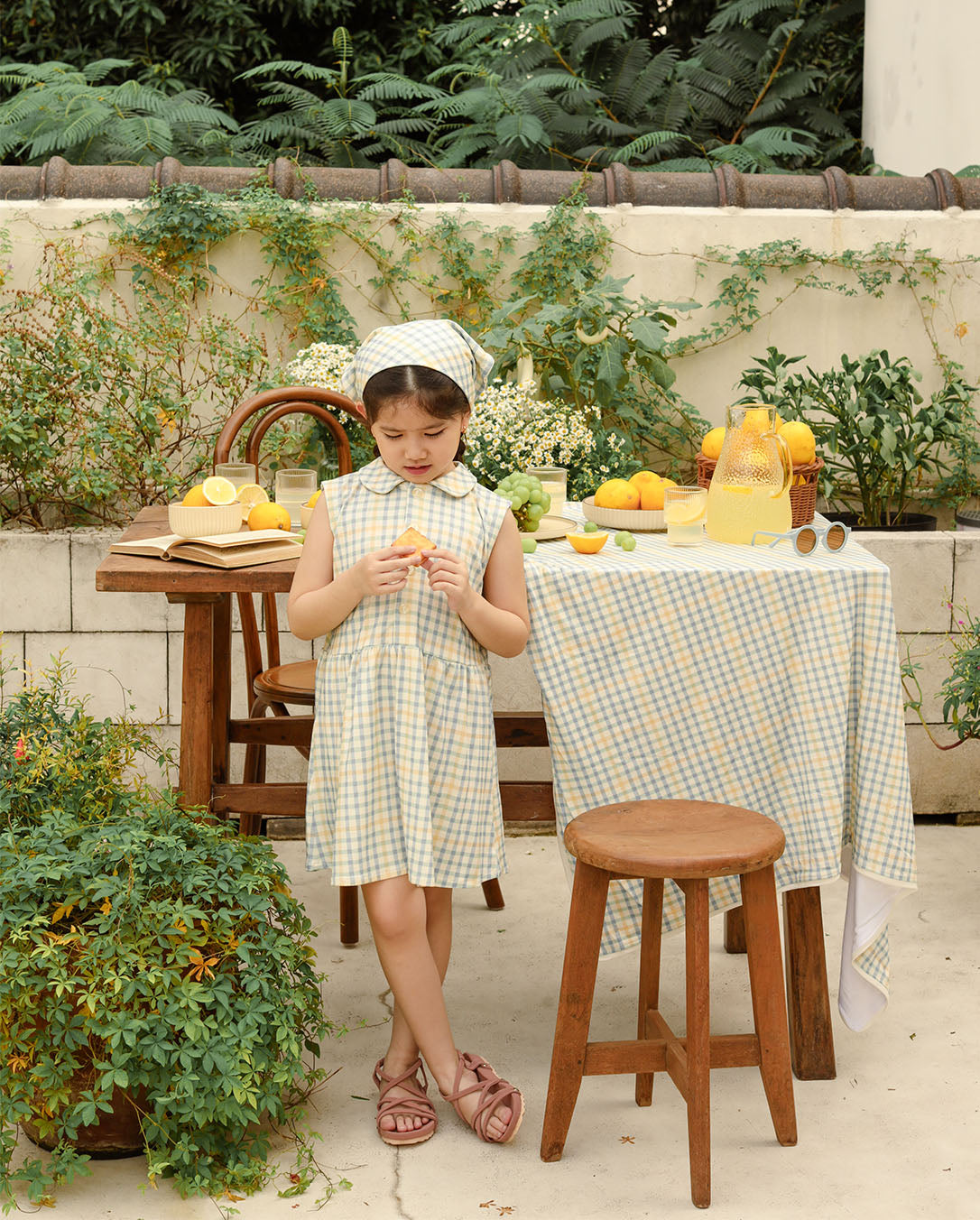 Girl's Penelope Dress in Gelato