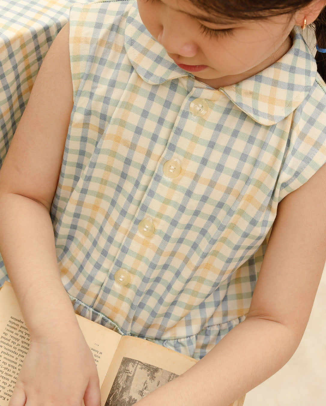 Girl's Penelope Dress in Gelato