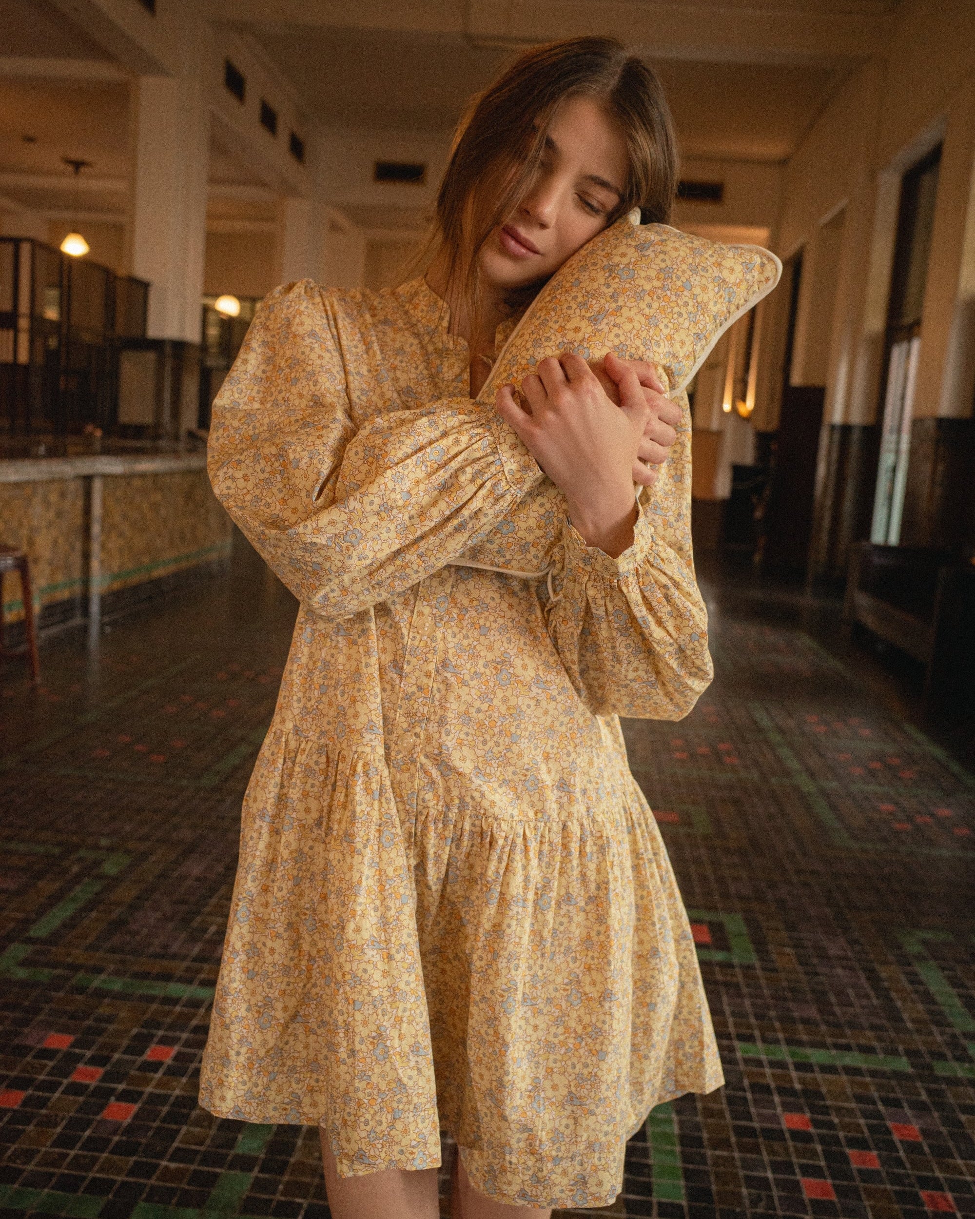 Woman's Sierra Dress in Marigold