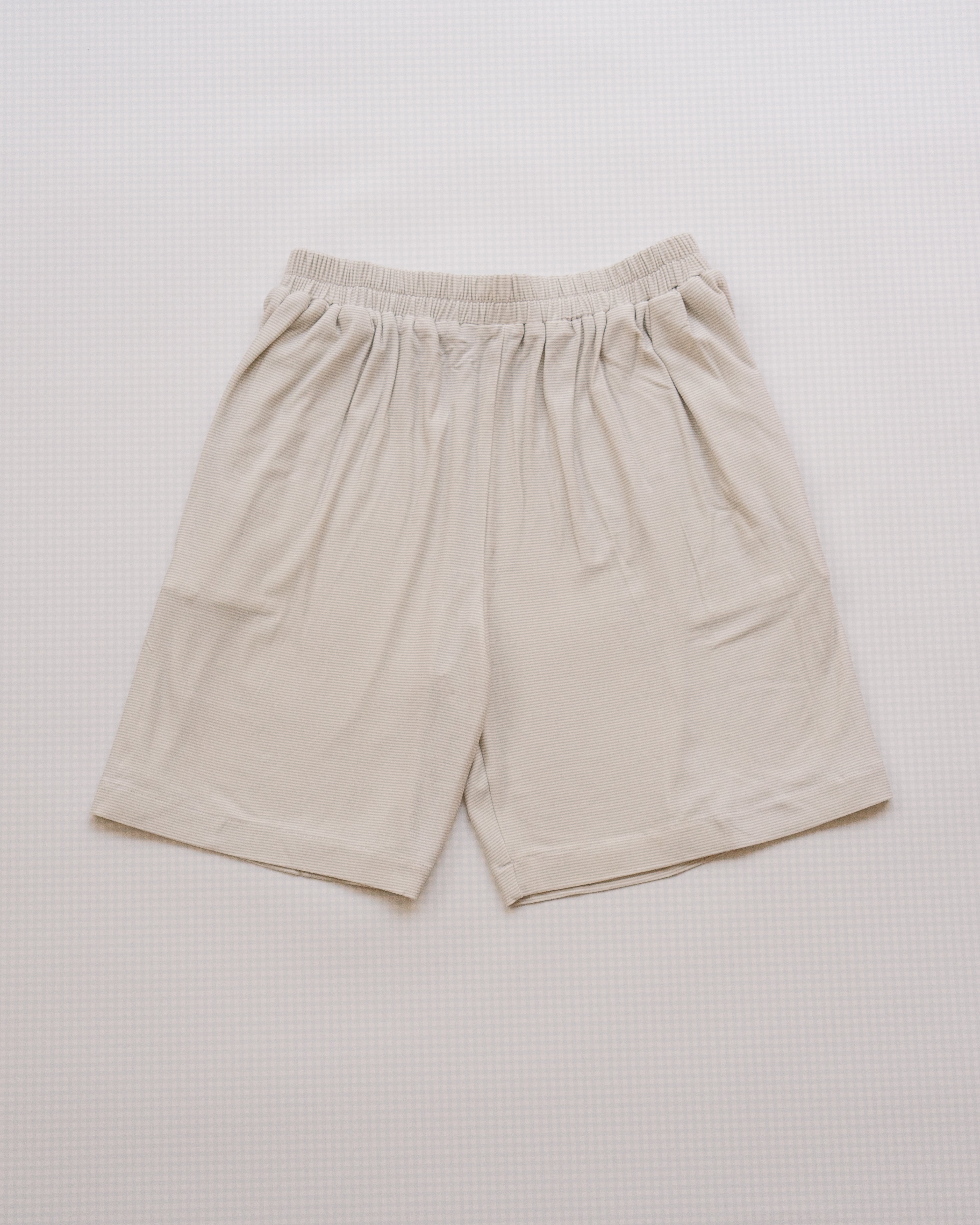 Kid's Boo Short Pants in Stripes Grey