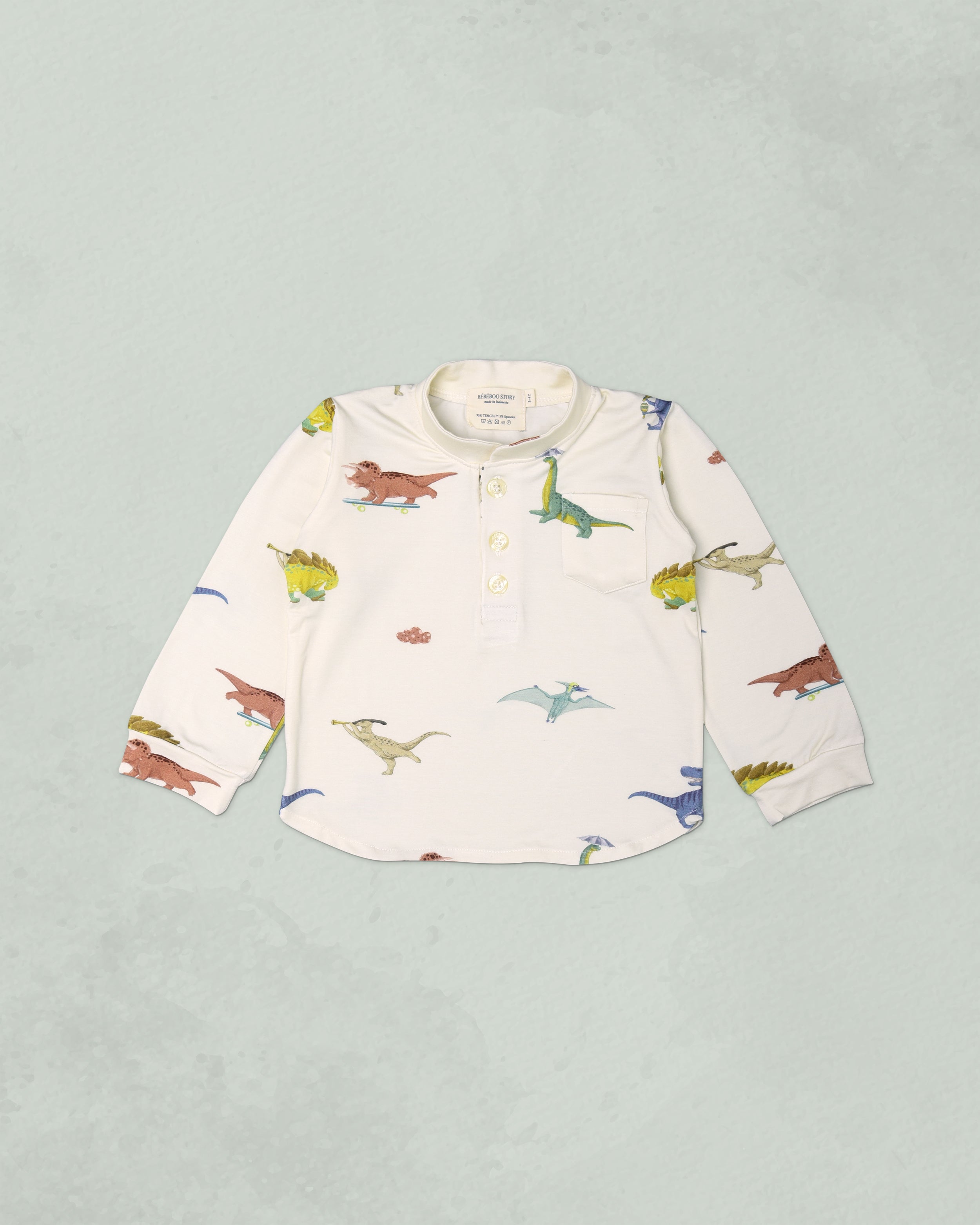 Boy's Finn Top in Dinosarium