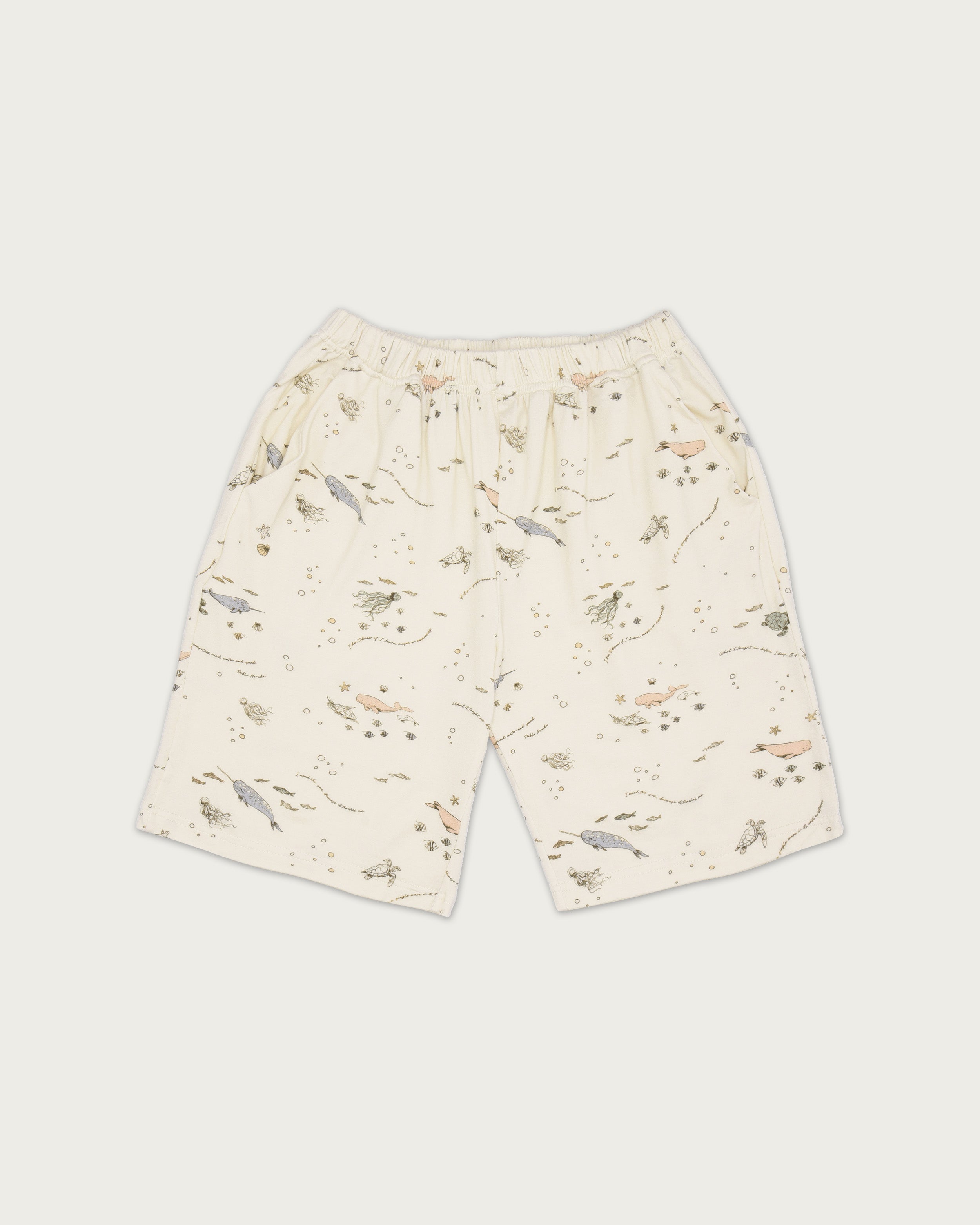 Unisex Adult's Boo Short Pants in Underwater