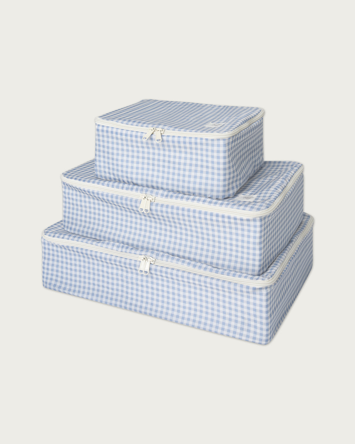 Packing Cube in Cloud Gingham