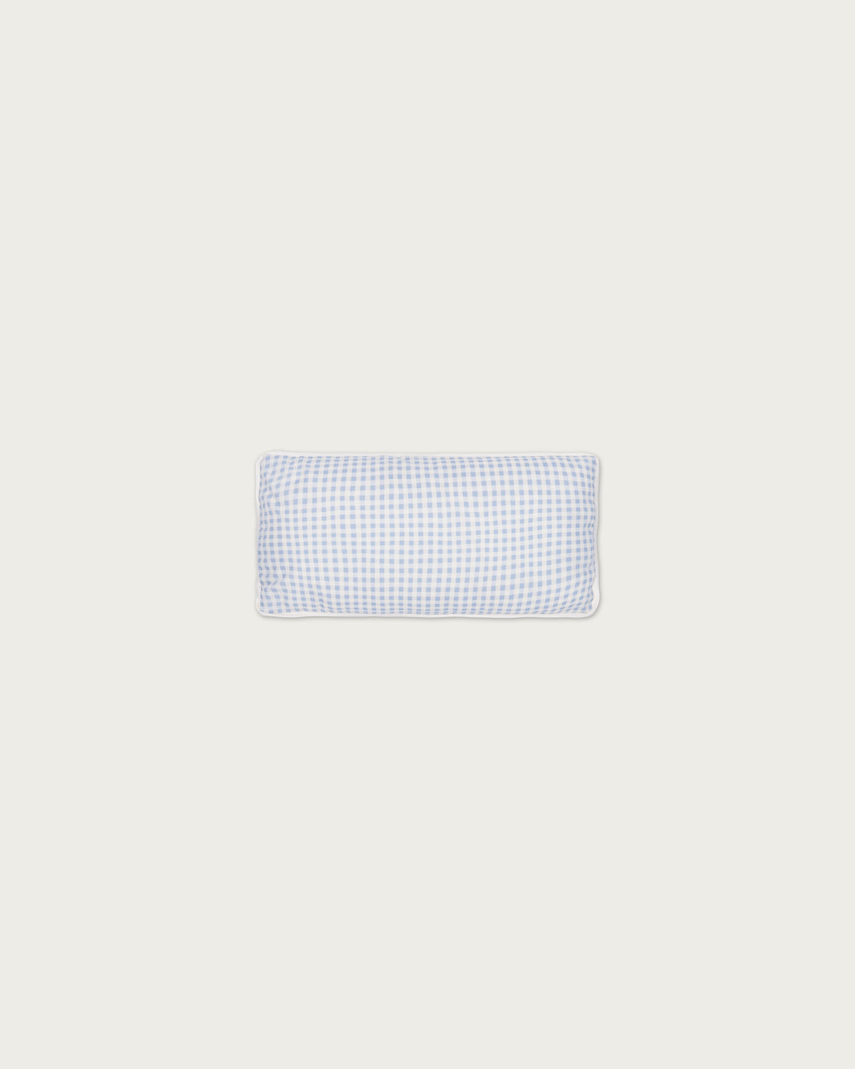 Super Petite Cuddle Pillow in Cloud Gingham