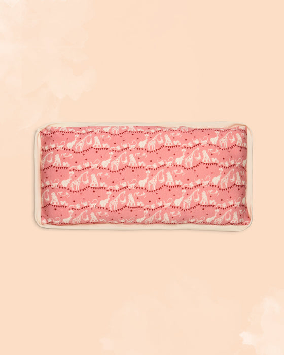 Super Petite Cuddle Pillow in À La Fête Pink