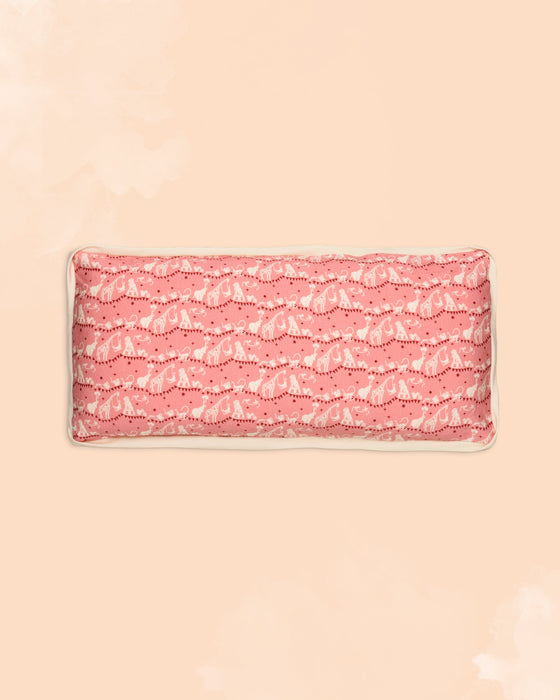 Petite Cuddle Pillow in À La Fête Pink