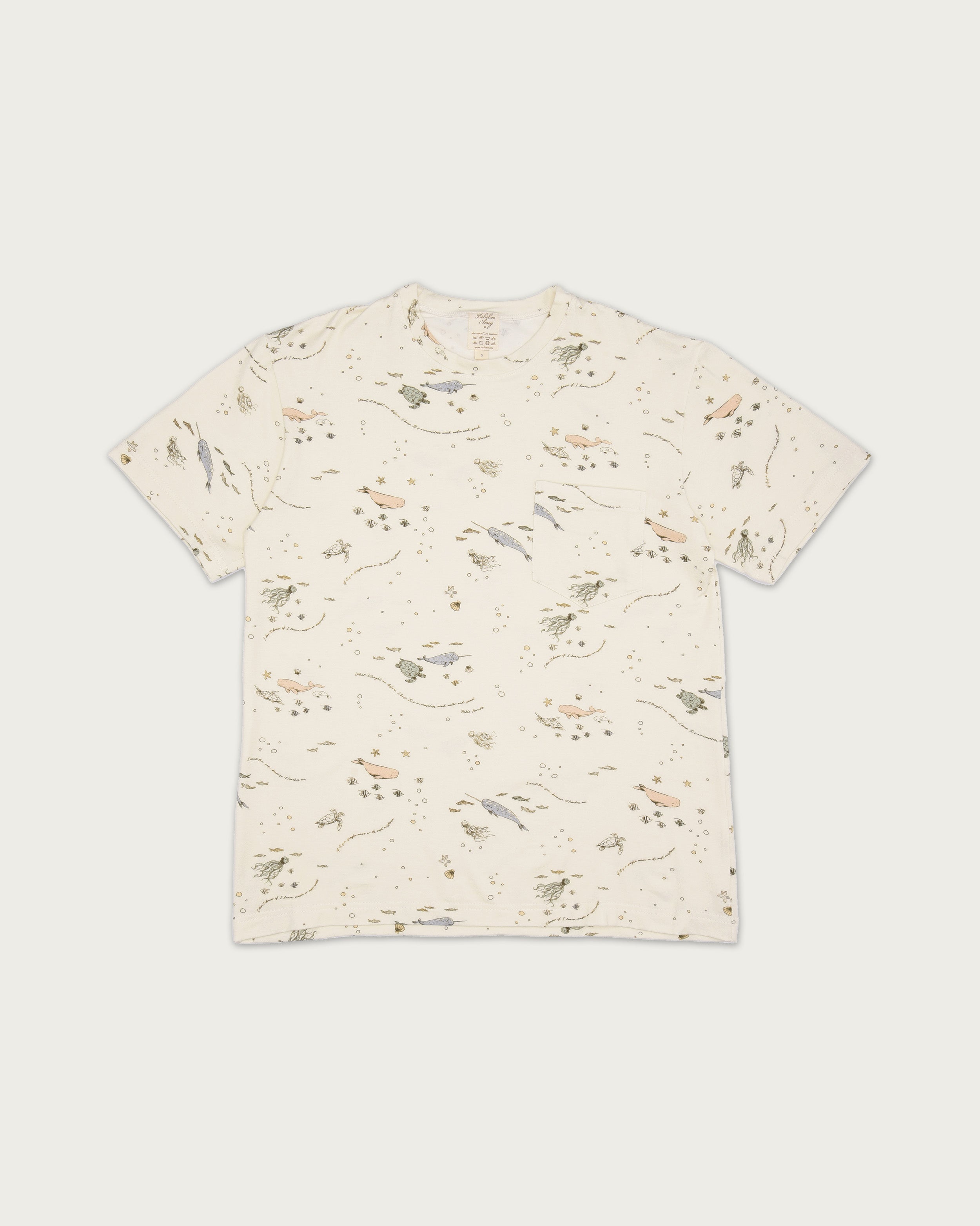 Unisex Adult's Boo Short Sleeve Top in Underwater