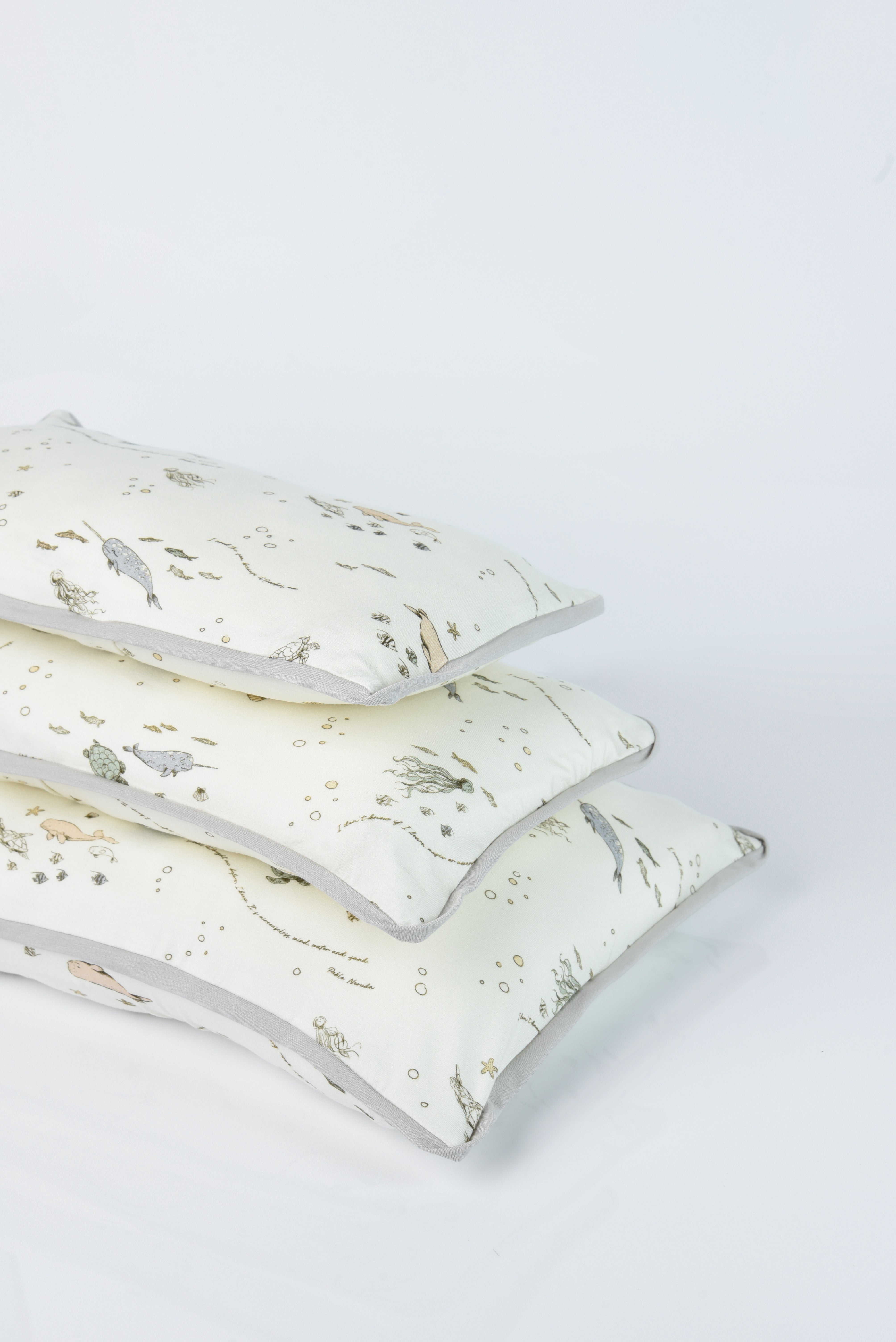 Petite Cuddle Pillow in Underwater