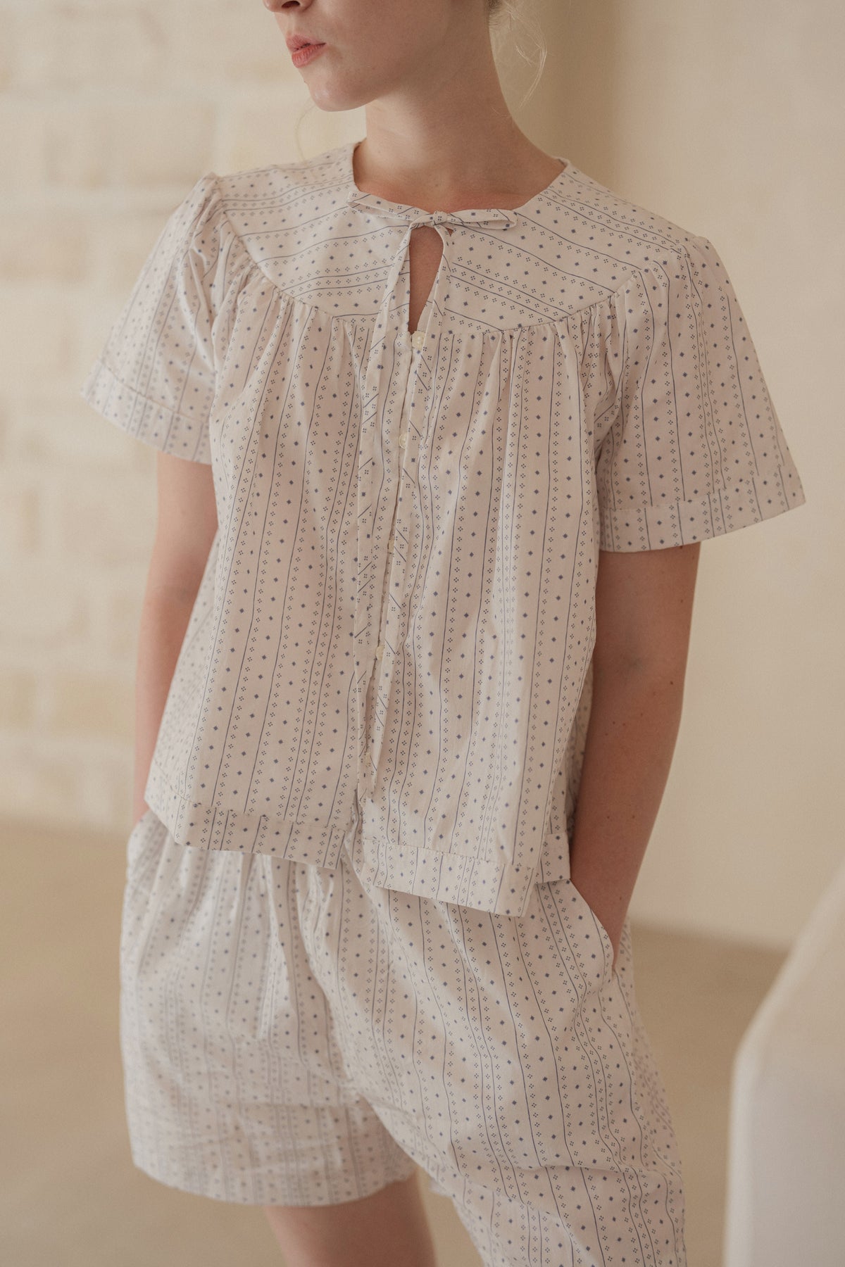 Woman's Poesie Top in Morning Dew