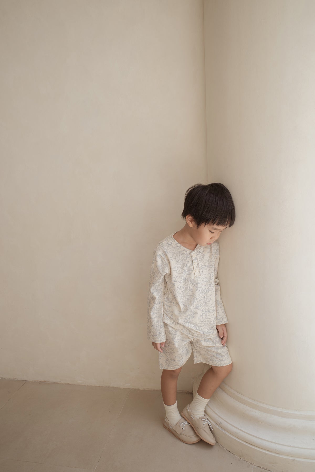 Kid's Lou Top in Everflow