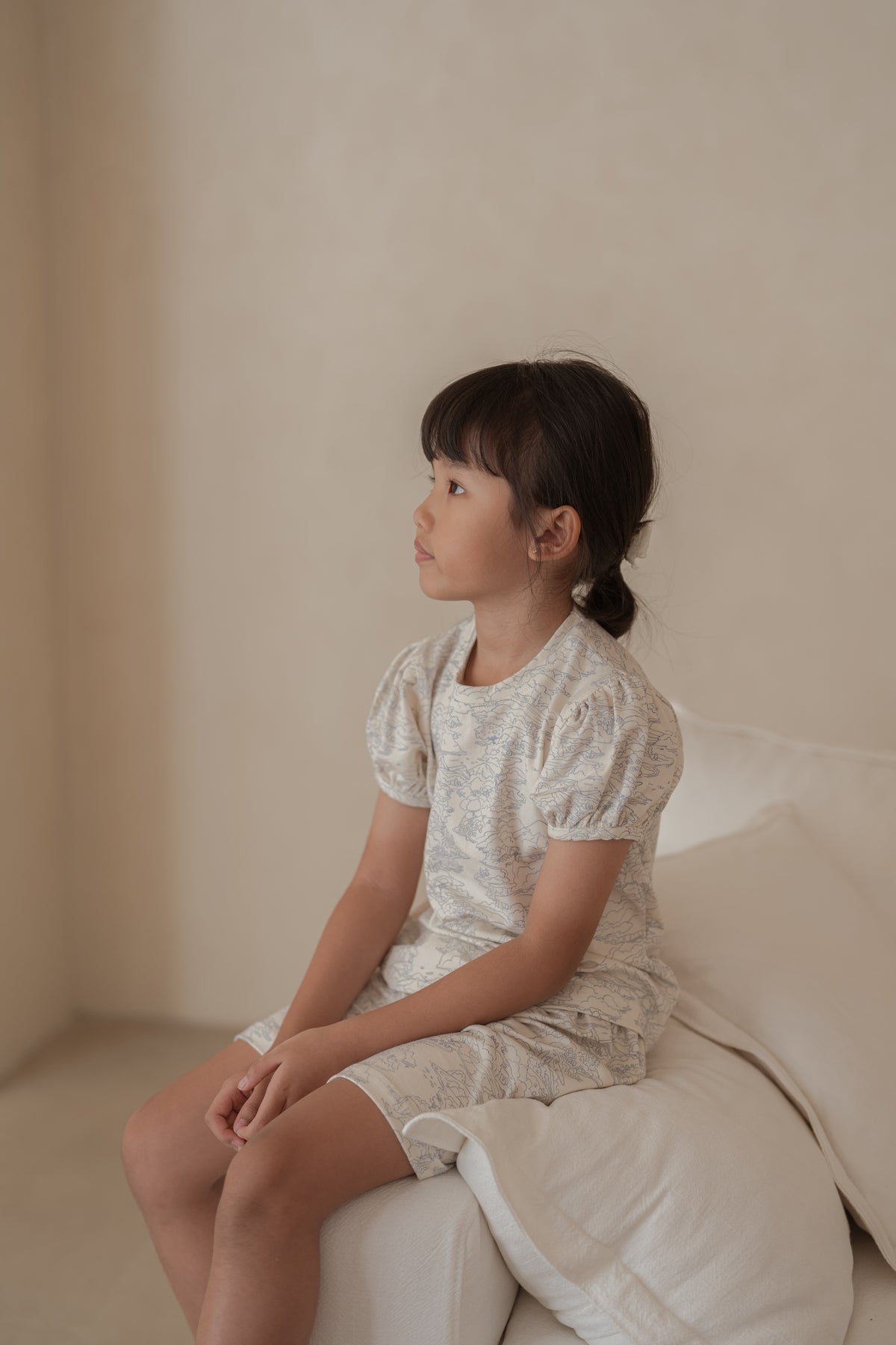 Girl's Anne Top in Everflow