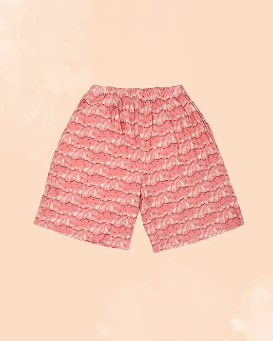 Kid's Boo Short Pants in À La Fête Pink