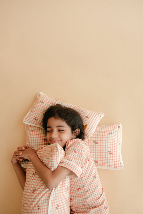 (CASE ONLY) Super Petite Cuddle Pillow in Ma Chérie