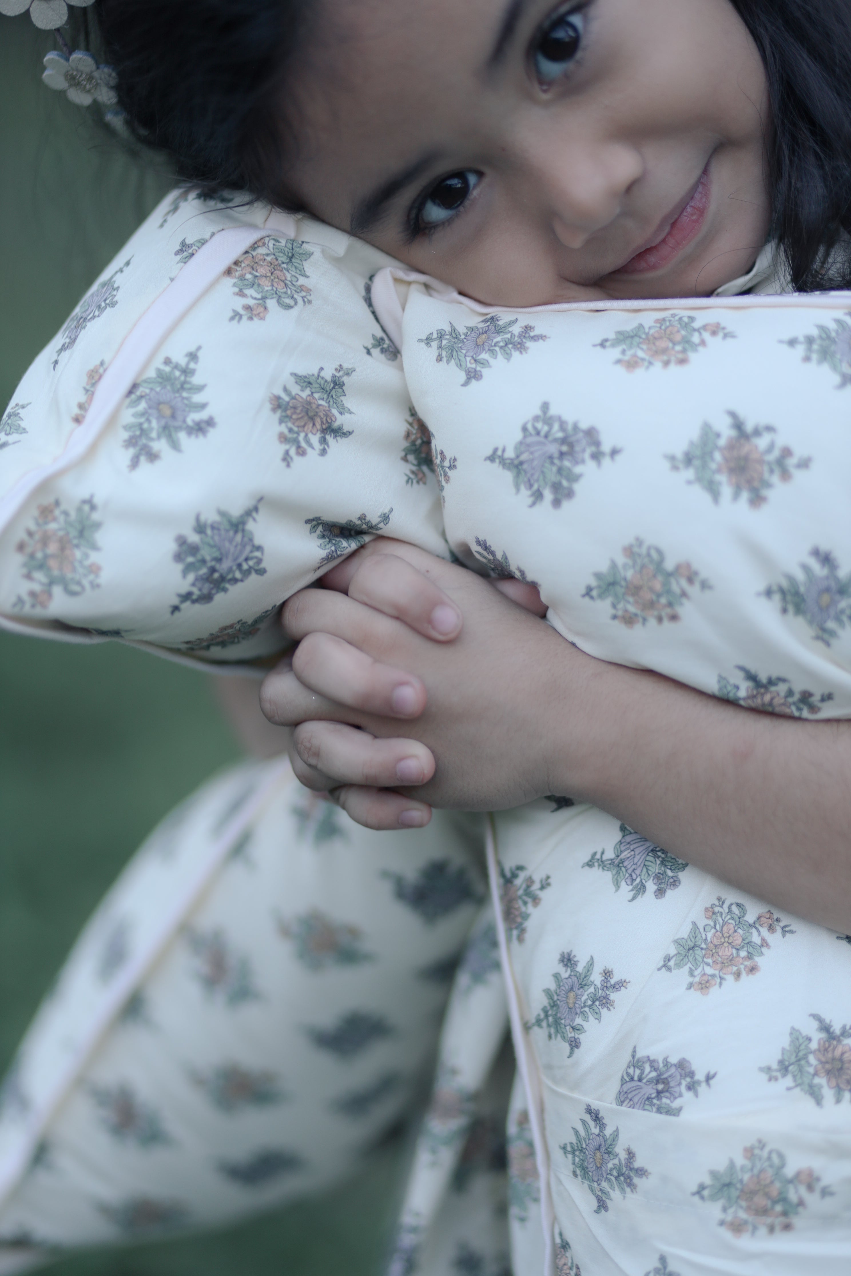 (CASE ONLY) Petite Cuddle Pillow in Sweet Pea