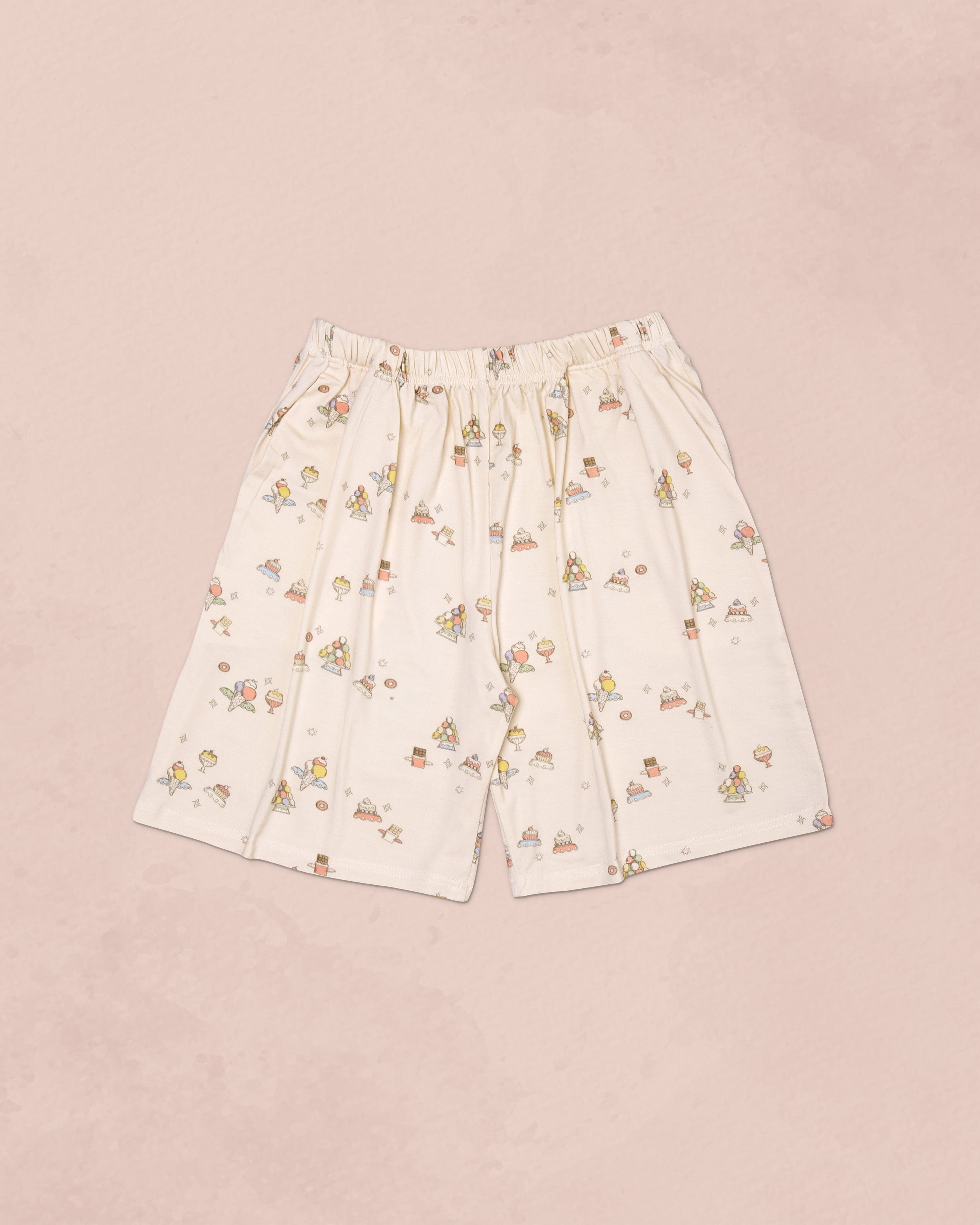 Unisex Adult's Boo Short Pants in Sweet Heavens
