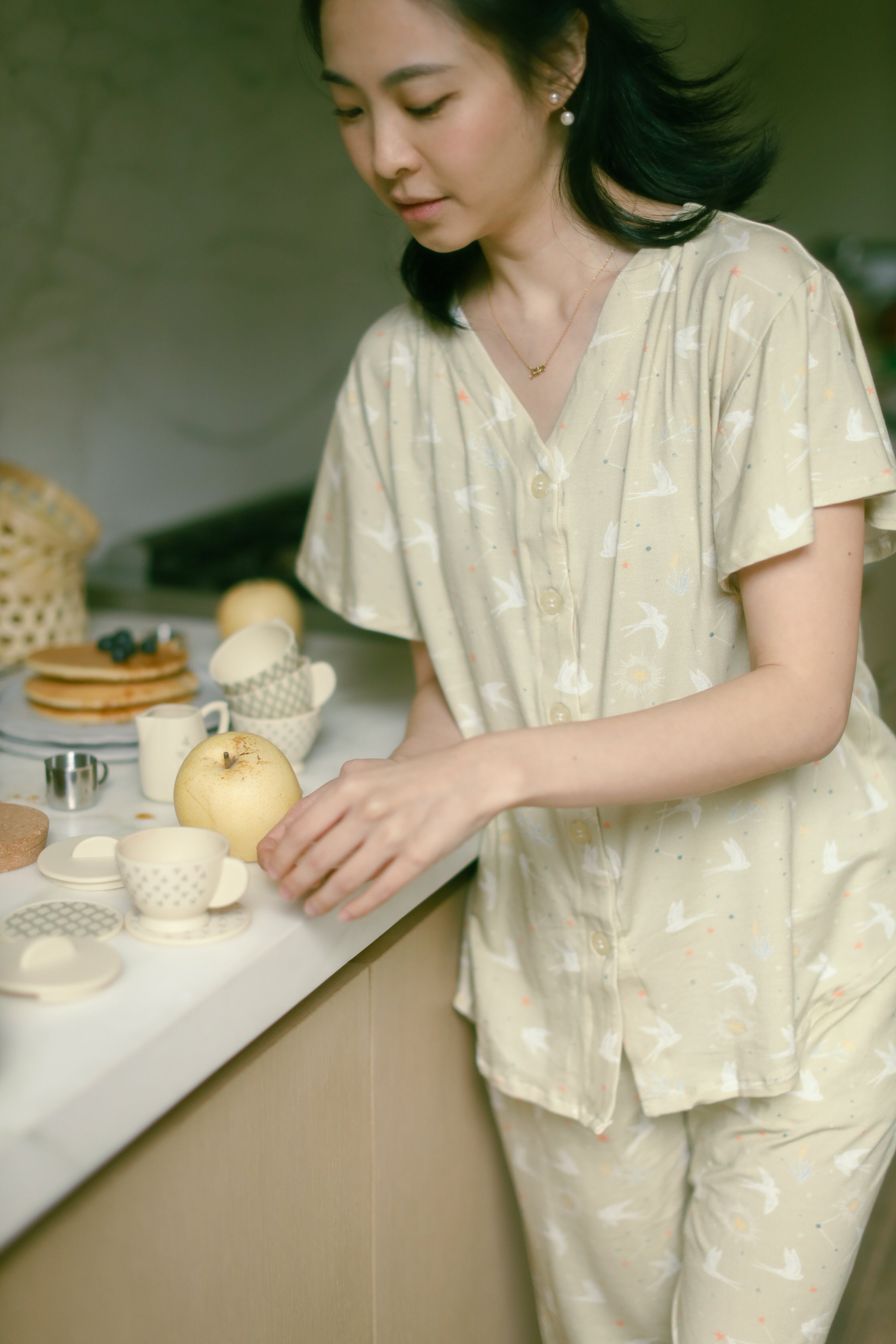 Woman's Margot Top in Two Driffters