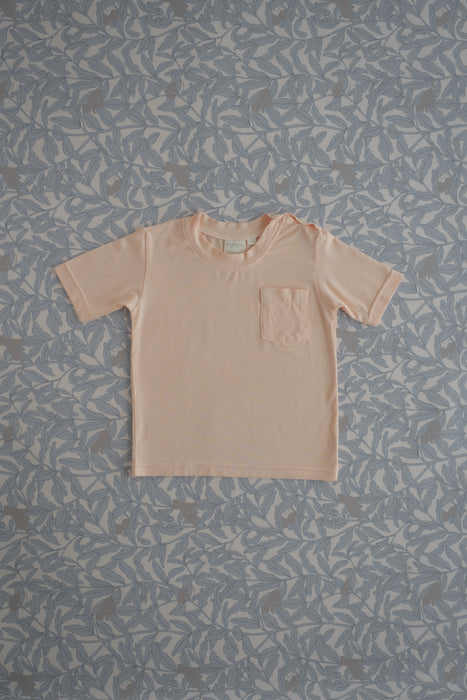 Kid's Boo Short Sleeve Top in Rosebloom